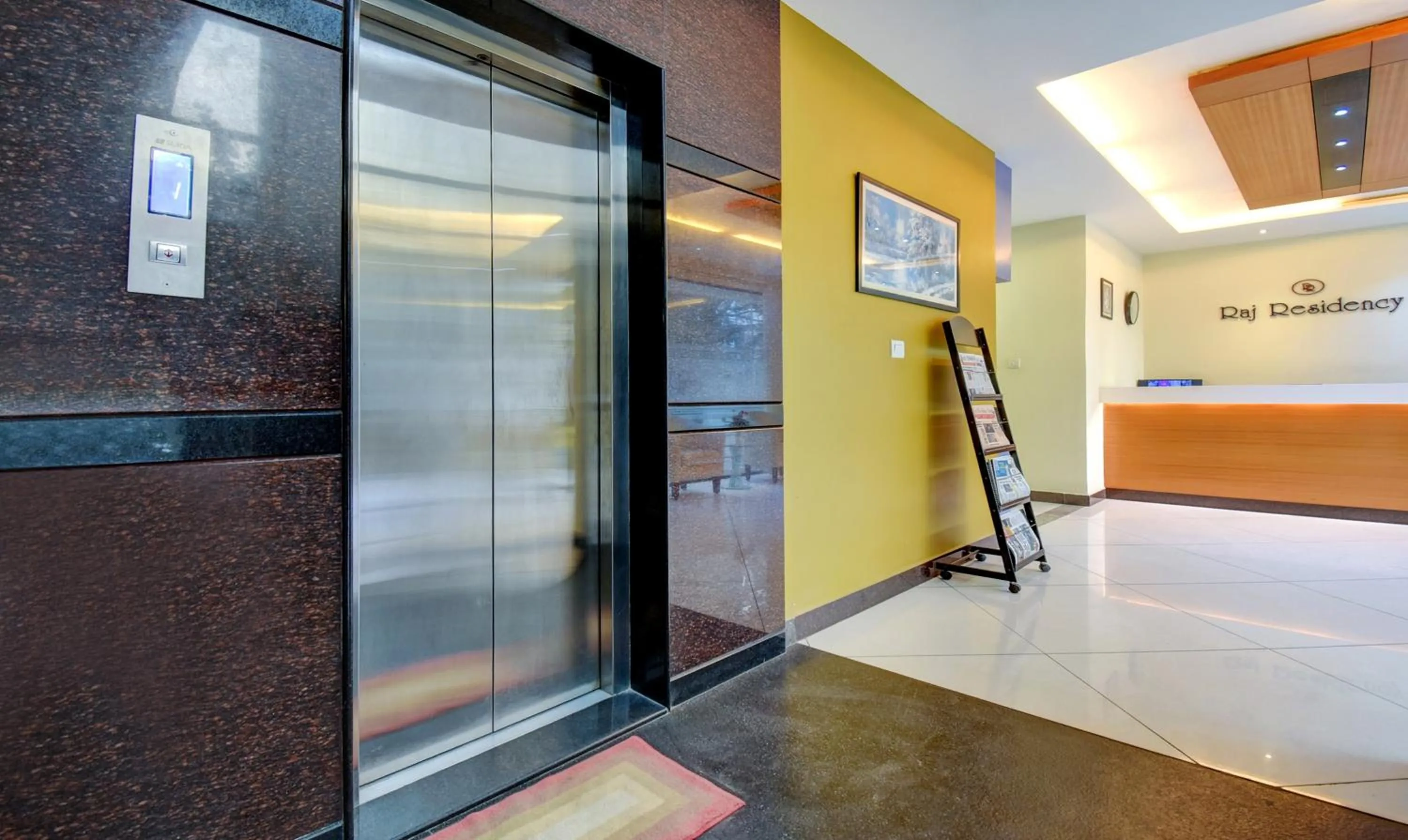 elevator in Treebo Primeland Suites