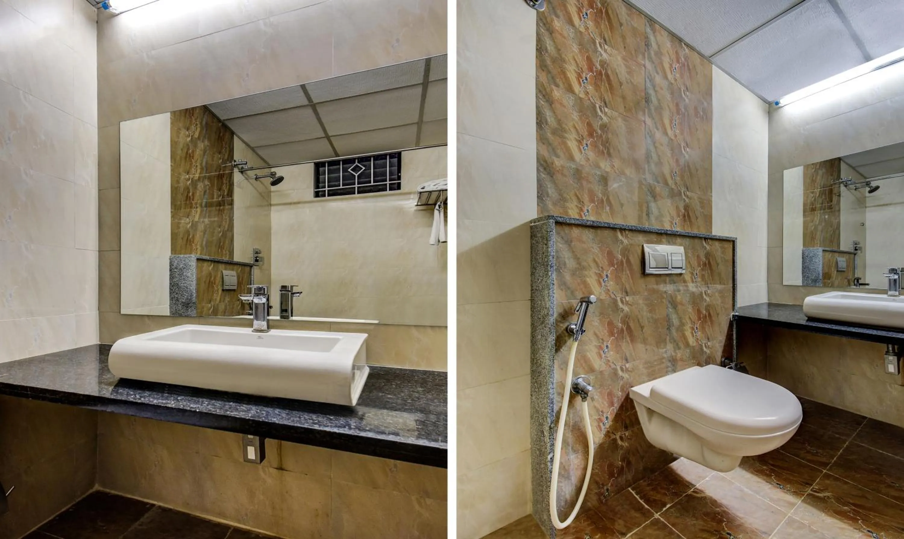 Bathroom in Treebo Primeland Suites