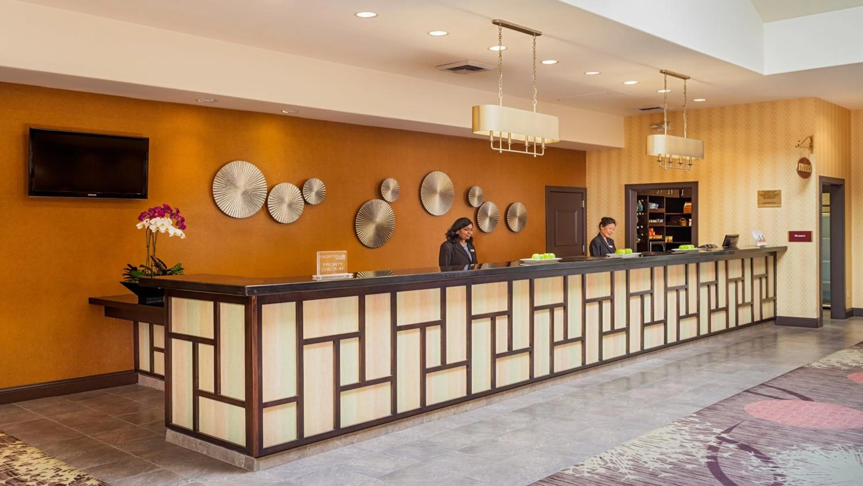 Lobby or reception in Concord Plaza Hotel