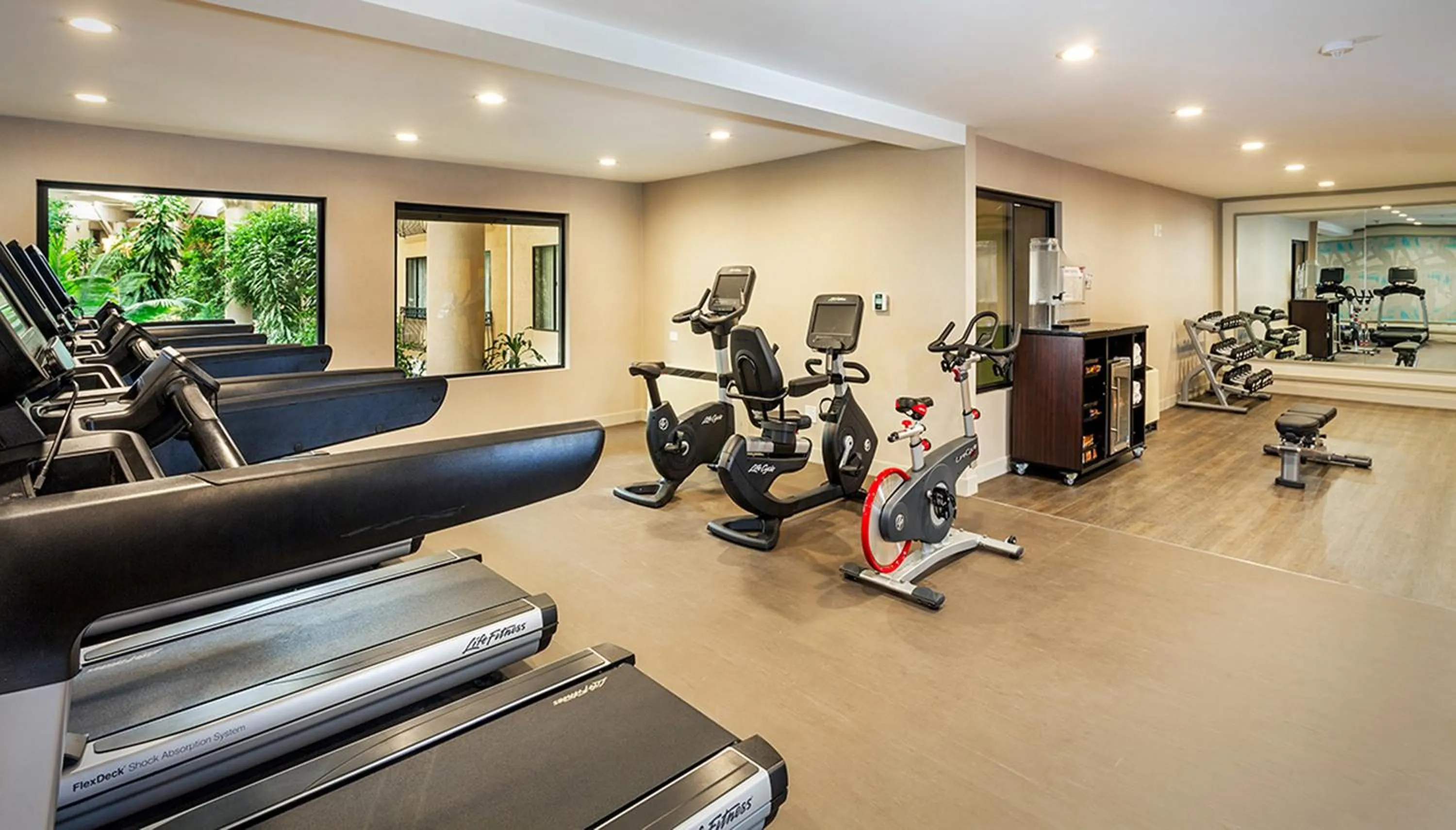 Fitness centre/facilities in Concord Plaza Hotel
