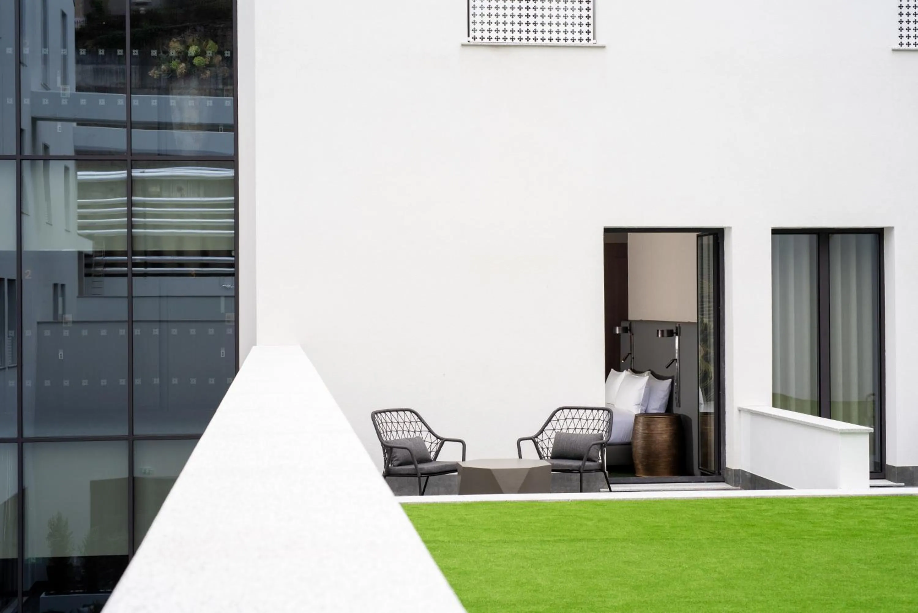 Balcony/Terrace in Hilton Porto Gaia