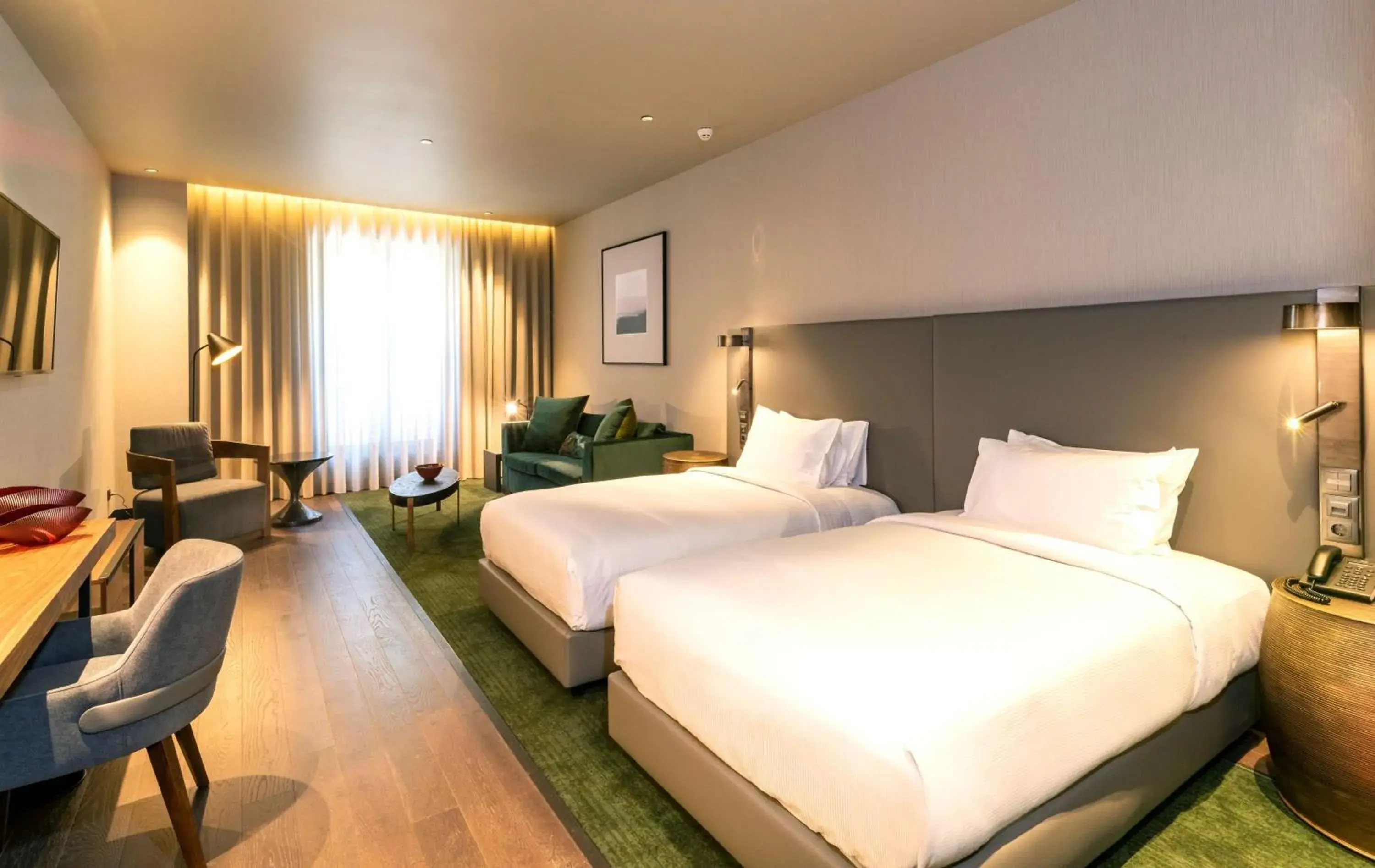 Bedroom, Bed in Hilton Porto Gaia Bedroom, Bed in Hilton Porto Gaia