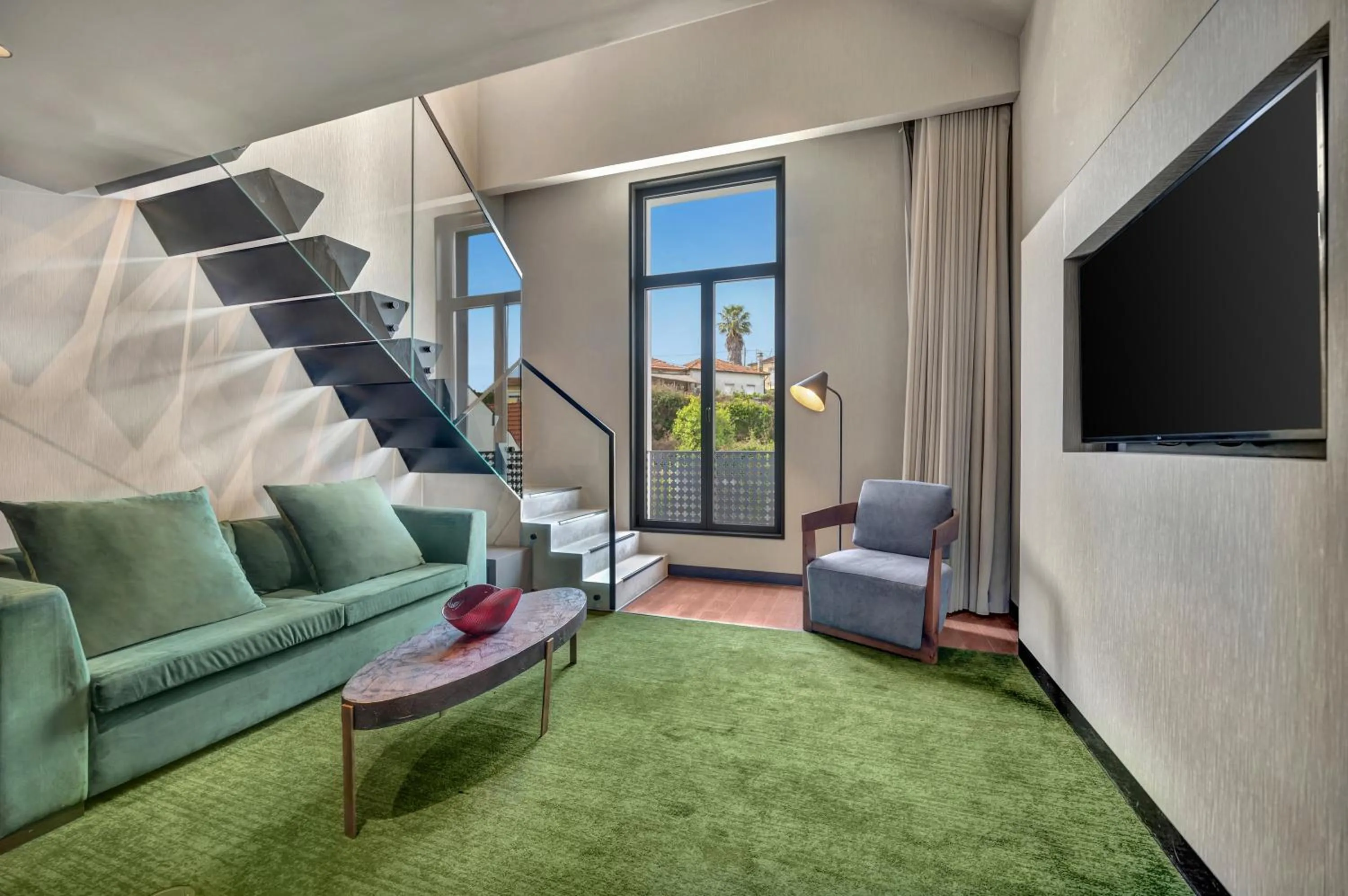 Living room in Hilton Porto Gaia