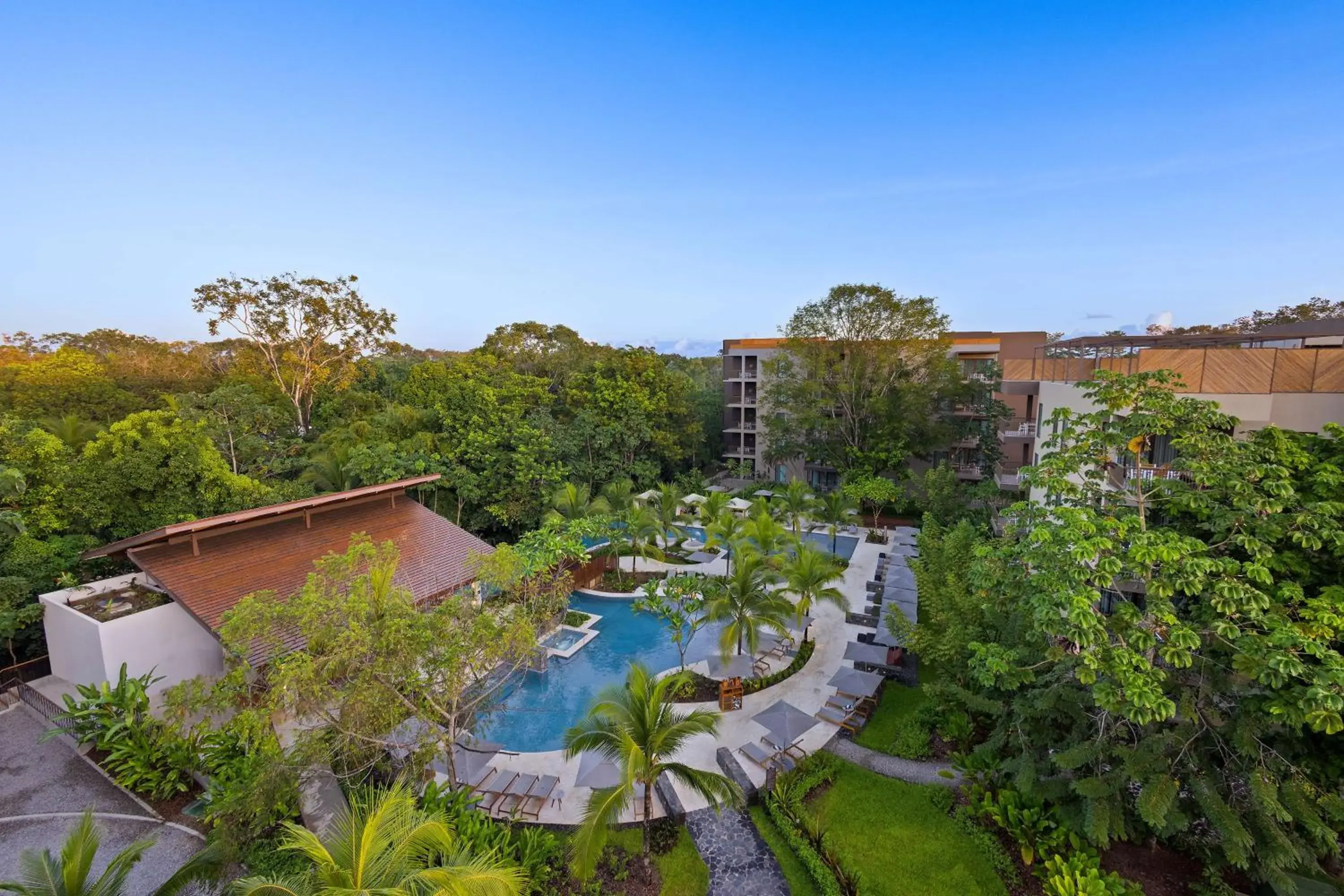 Pool view in Botanika Osa Peninsula, Curio Collection By Hilton Pool view in Botanika Osa Peninsula, Curio Collection By Hilton