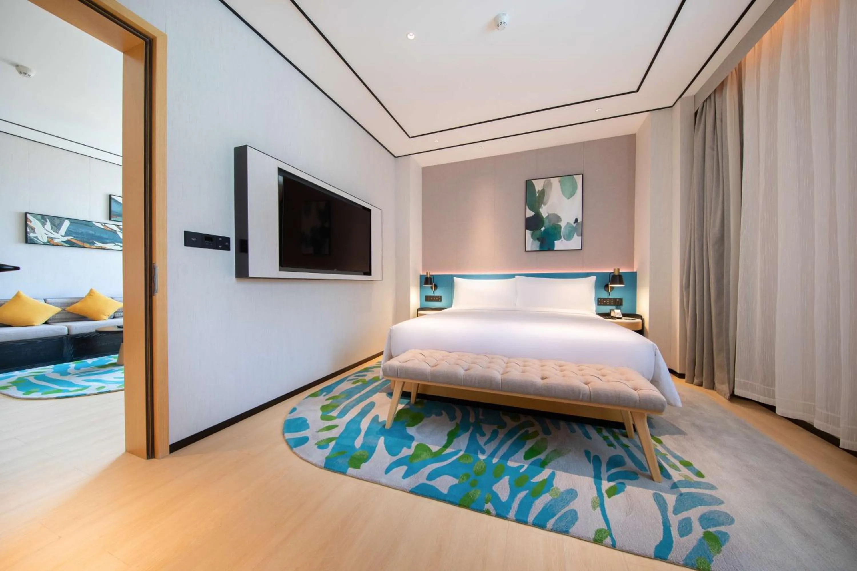 Bed in Hilton Garden Inn Shenzhen Nanshan Avenue