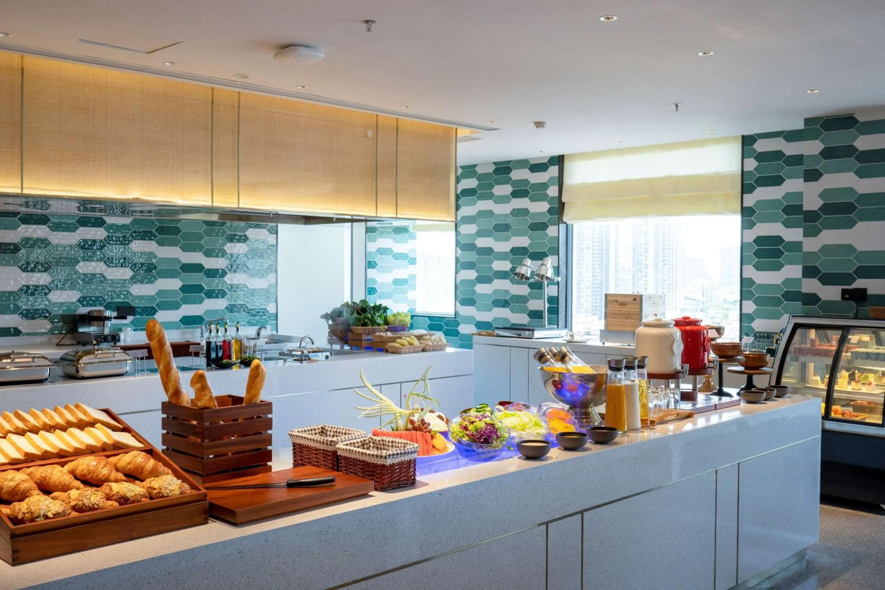 Breakfast in Hilton Garden Inn Shenzhen Nanshan Avenue