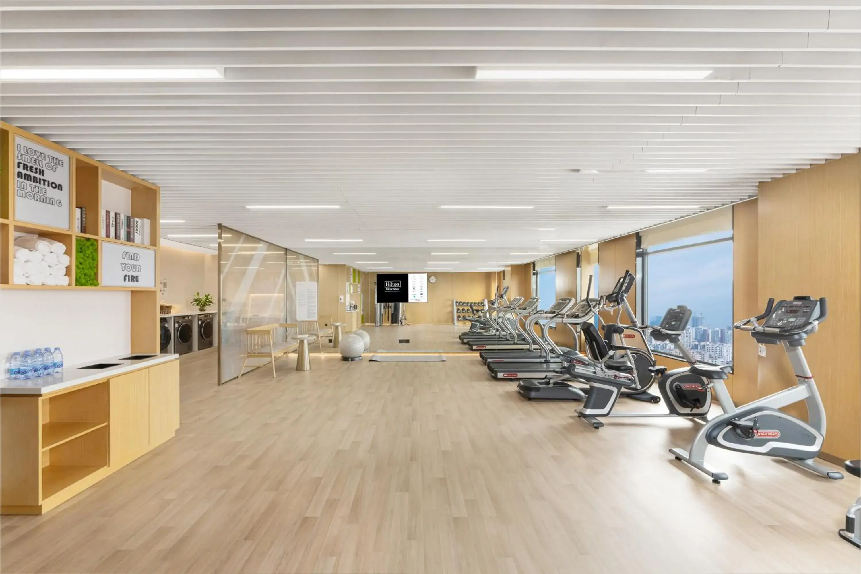 Fitness centre/facilities in Hilton Garden Inn Shenzhen Nanshan Avenue Fitness centre/facilities in Hilton Garden Inn Shenzhen Nanshan Avenue