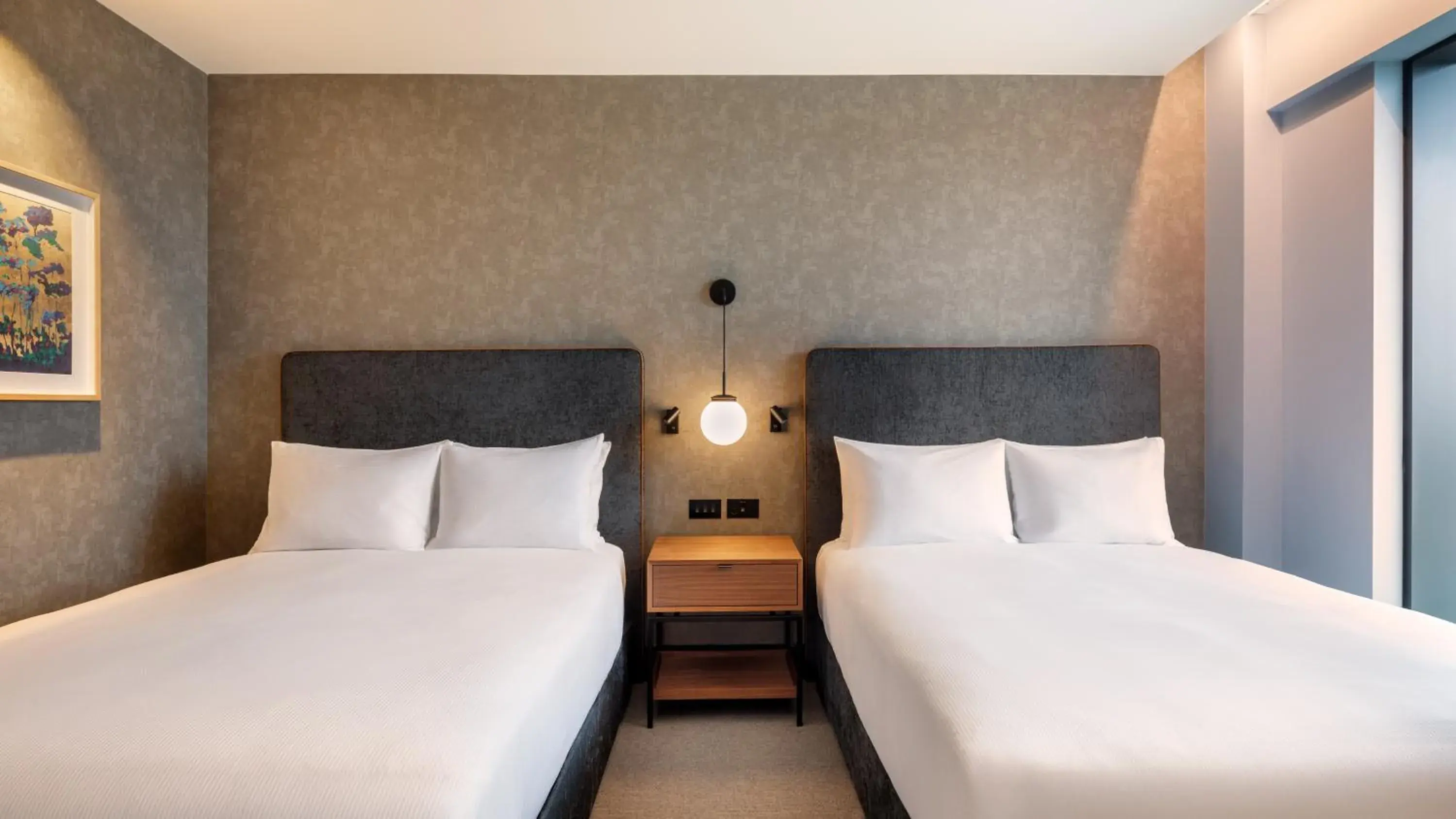 Executive Double Room with Two Double Beds in Hilton Woking Executive Double Room with Two Double Beds in Hilton Woking