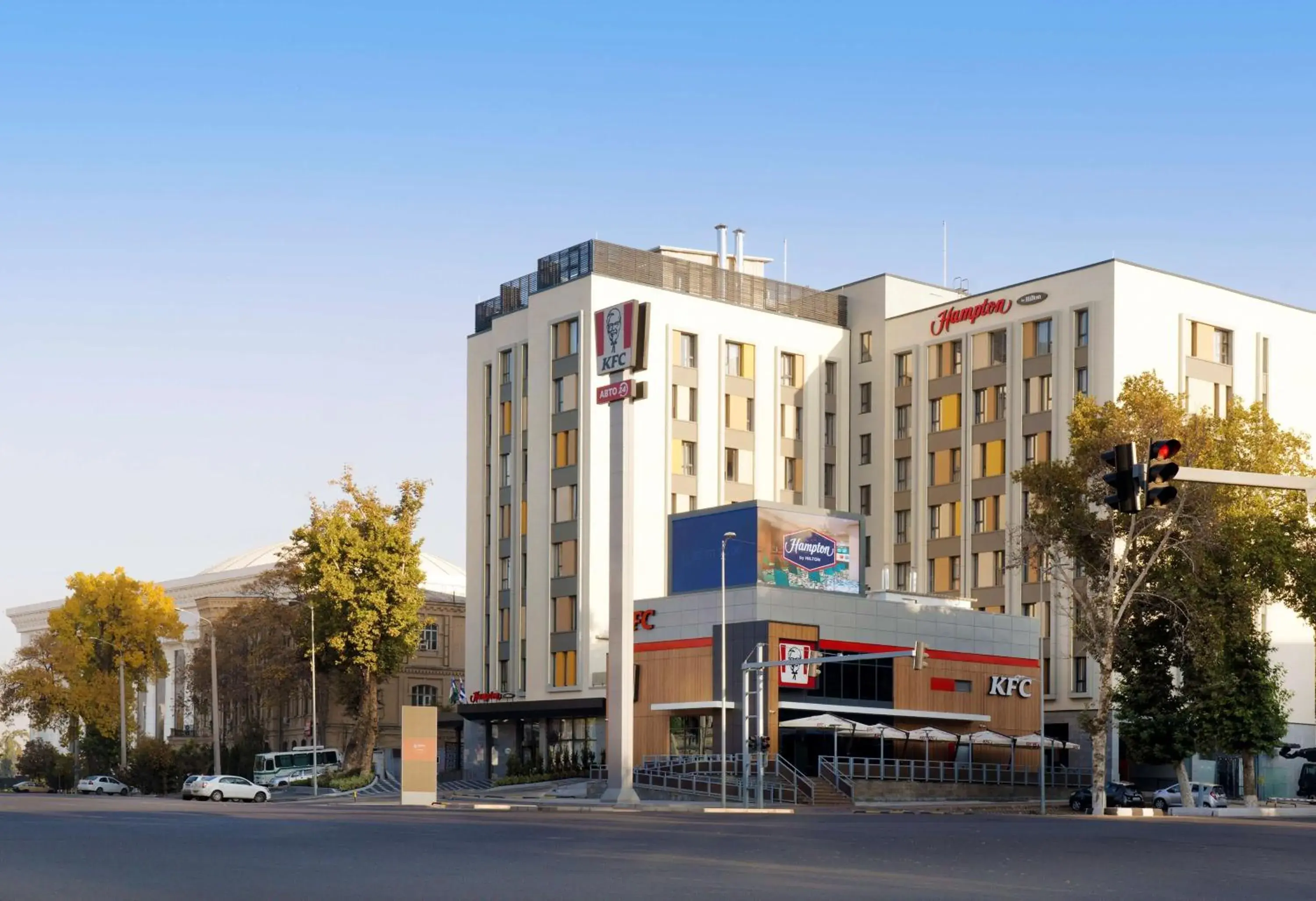 Property building in Hampton By Hilton Tashkent Property building in Hampton By Hilton Tashkent