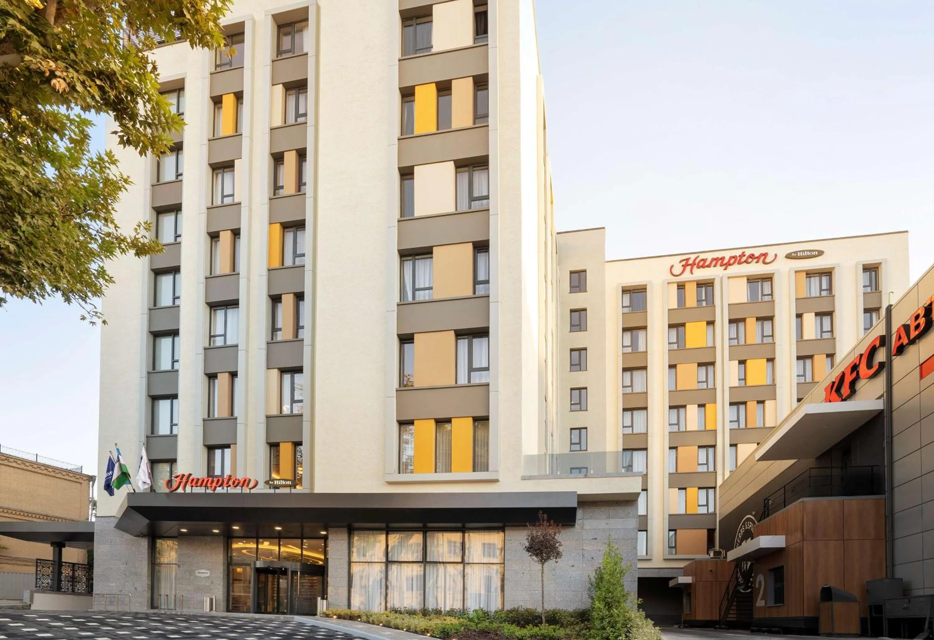 Property building in Hampton By Hilton Tashkent
