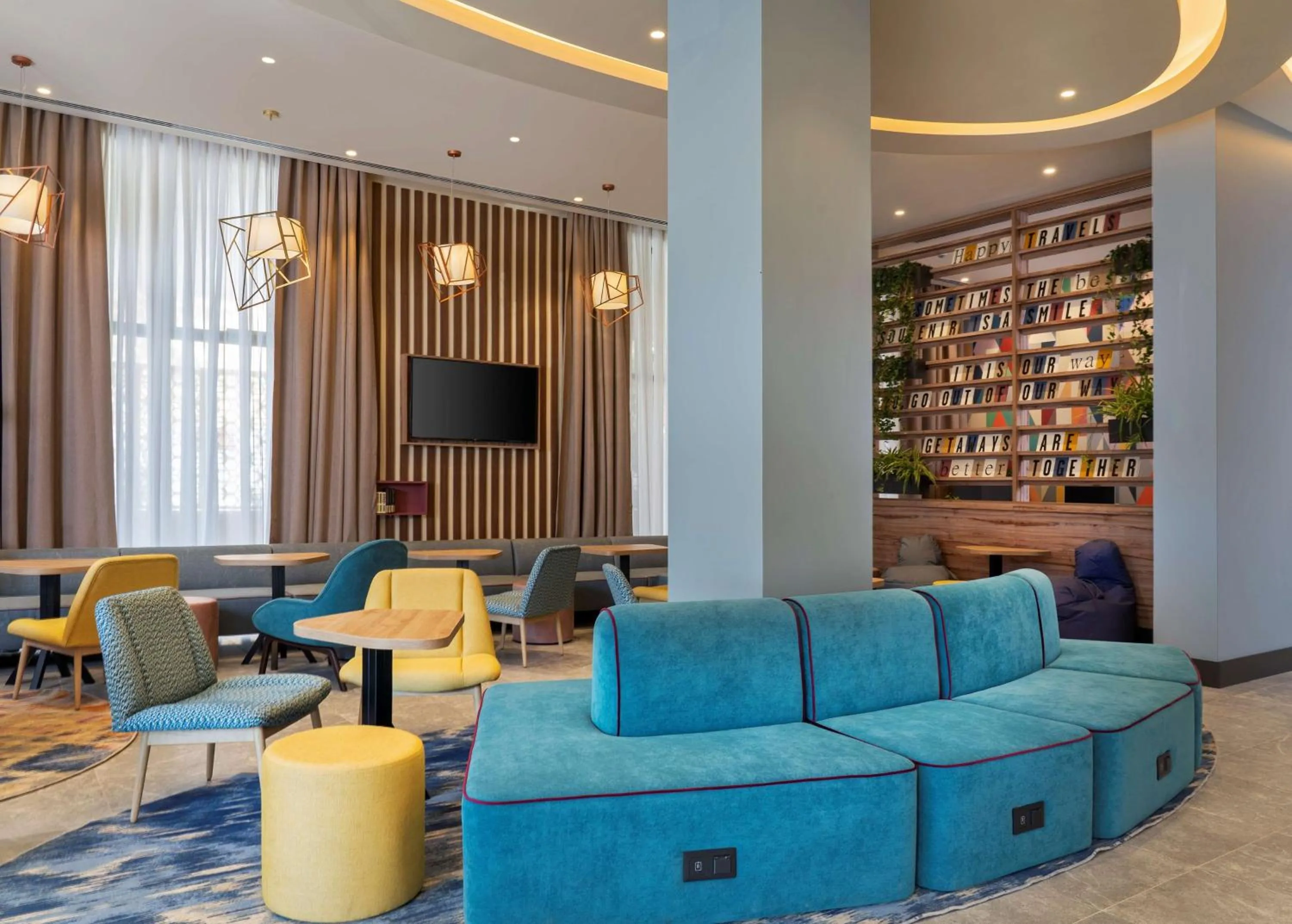 Lobby or reception in Hampton By Hilton Tashkent