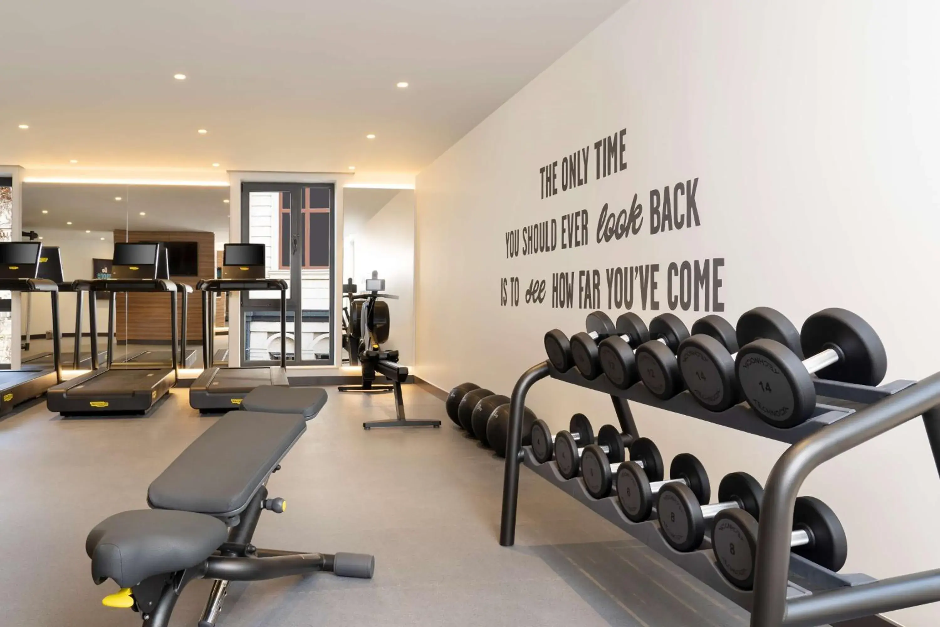 Fitness centre/facilities in Hampton By Hilton Tashkent Fitness centre/facilities in Hampton By Hilton Tashkent