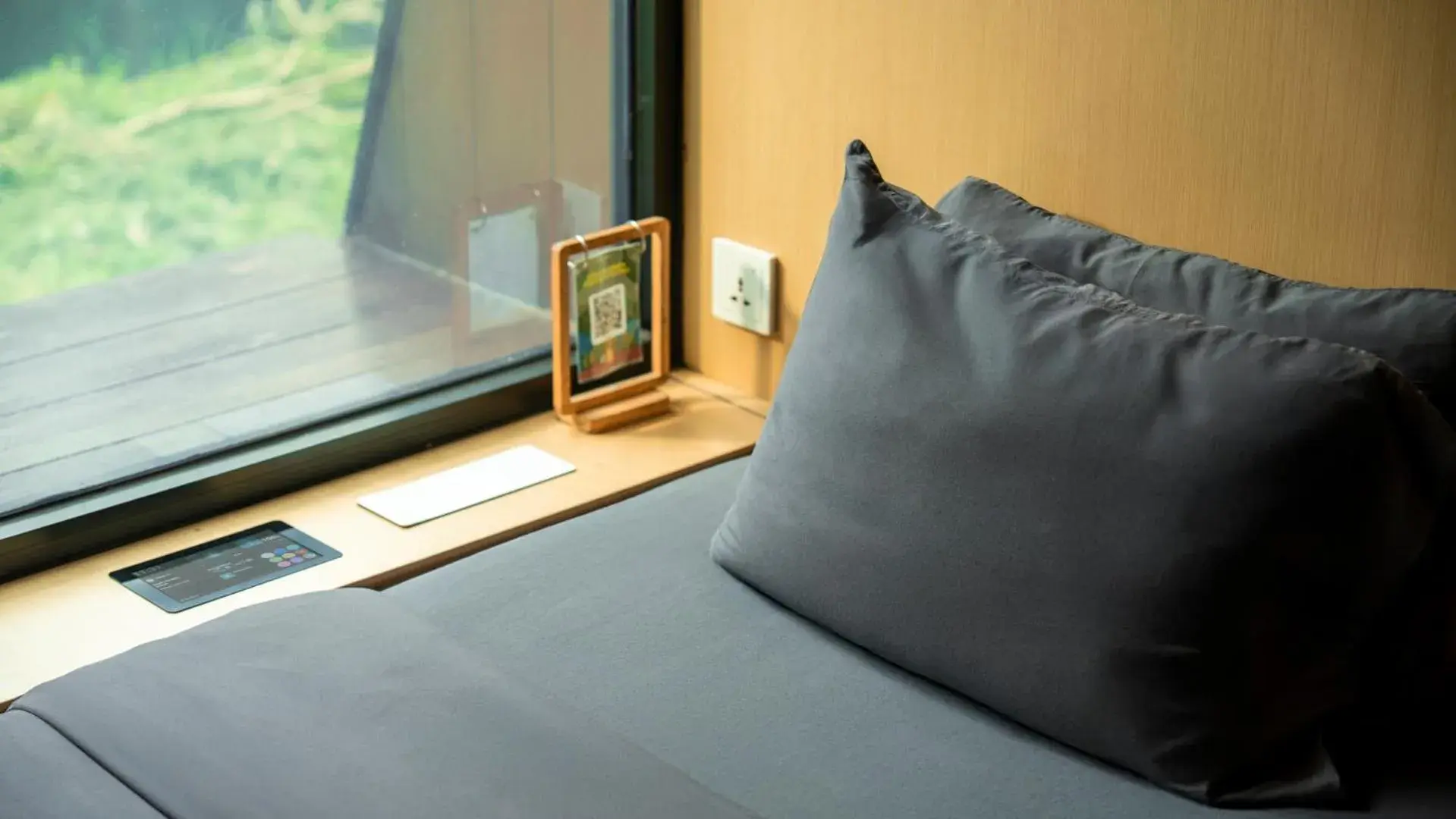 Bed in Bobocabin Ranca Upas, Bandung Bed in Bobocabin Ranca Upas, Bandung