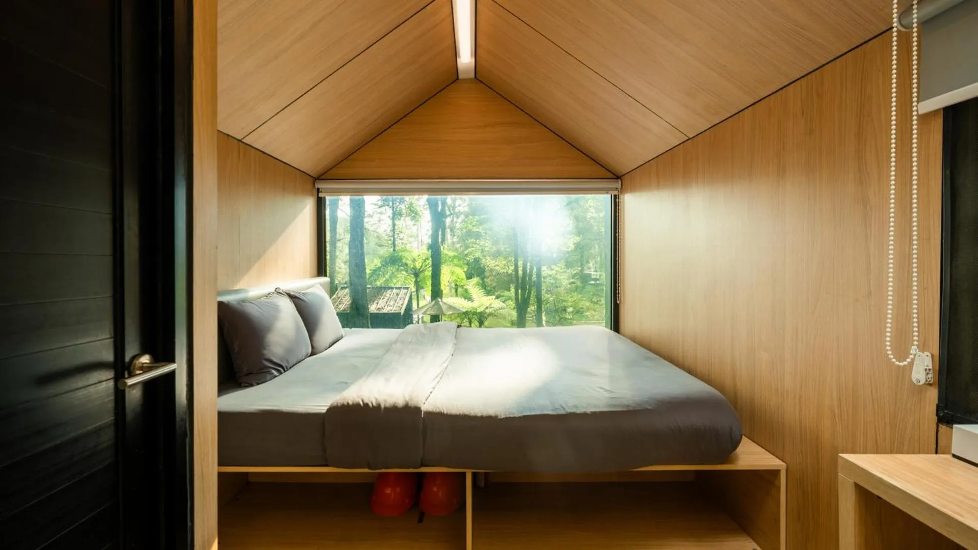 Bed in Bobocabin Ranca Upas, Bandung