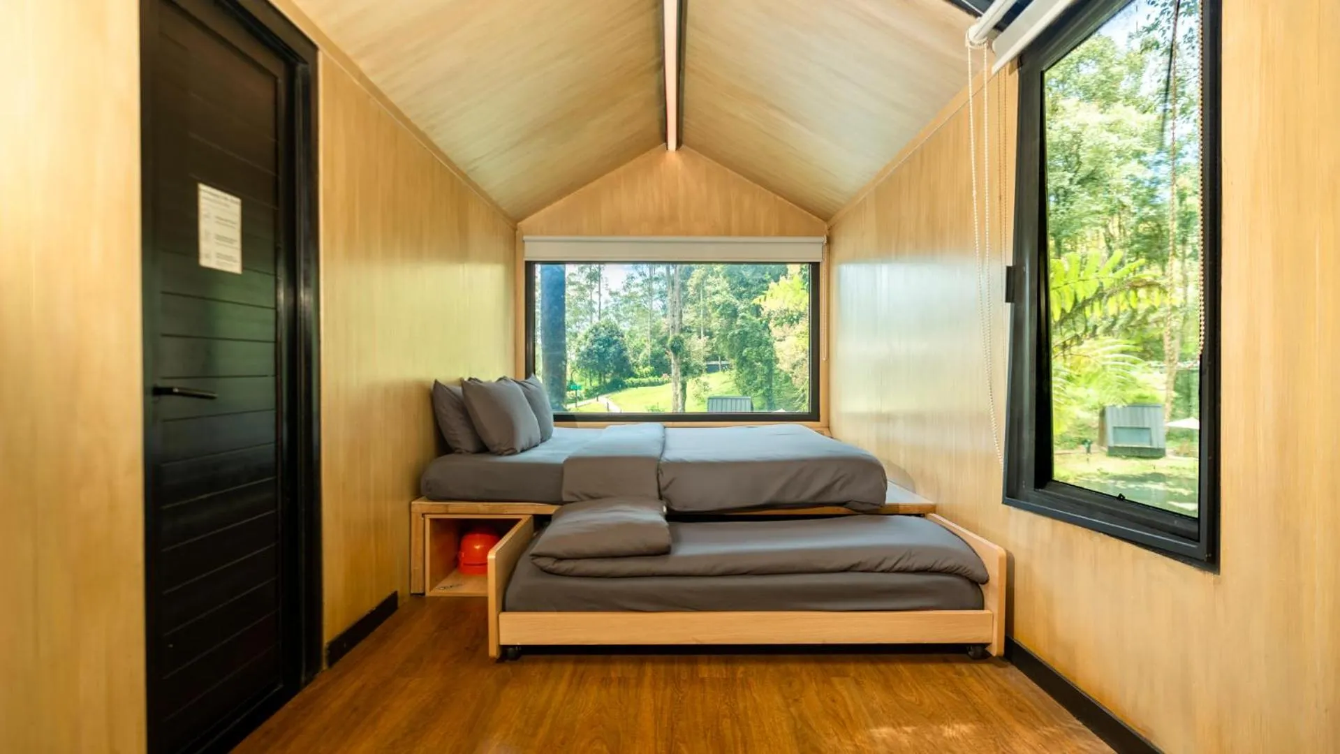 Bed in Bobocabin Ranca Upas, Bandung