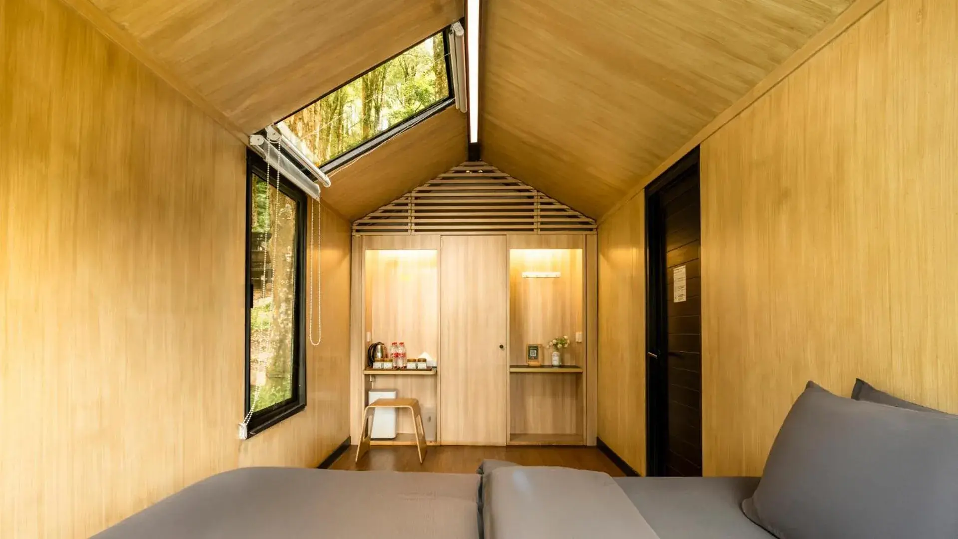 Bedroom, Bed in Bobocabin Ranca Upas, Bandung Bedroom, Bed in Bobocabin Ranca Upas, Bandung