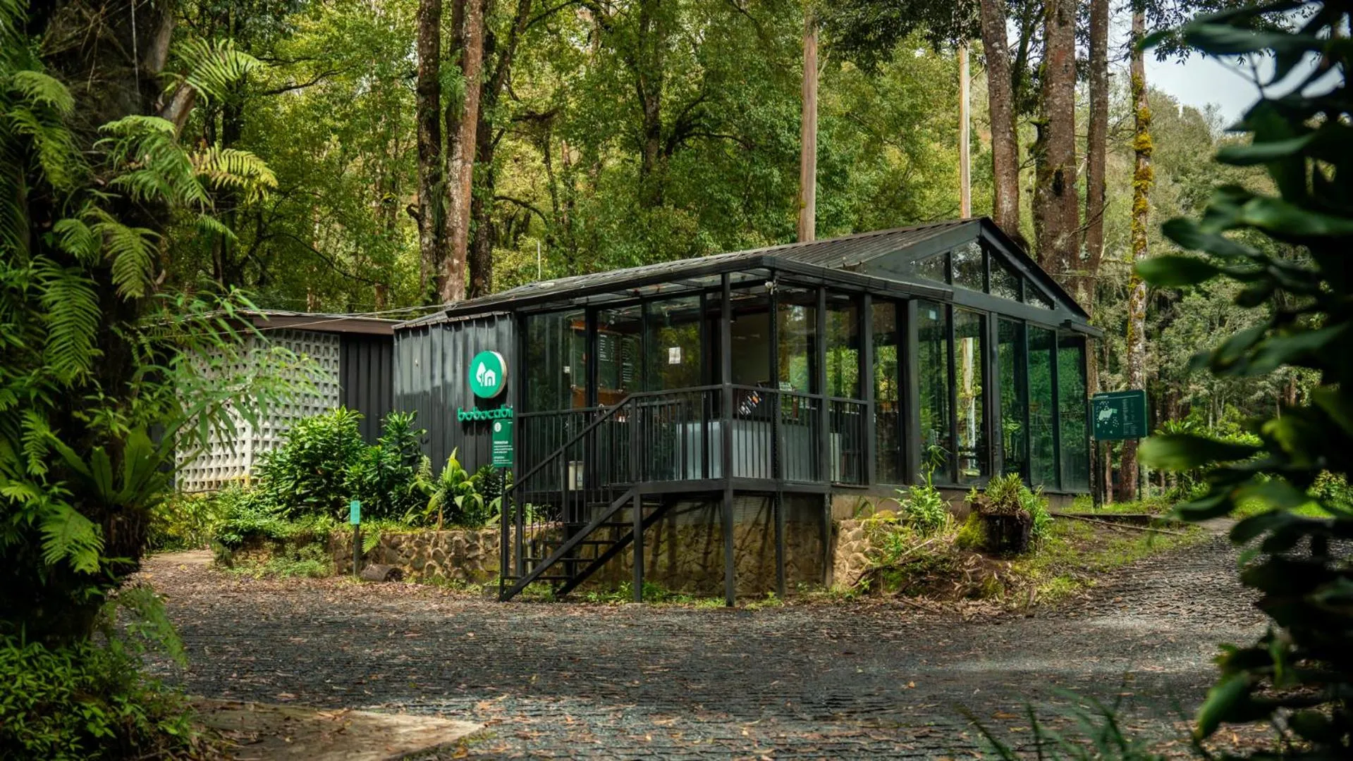 Lobby or reception in Bobocabin Ranca Upas, Bandung