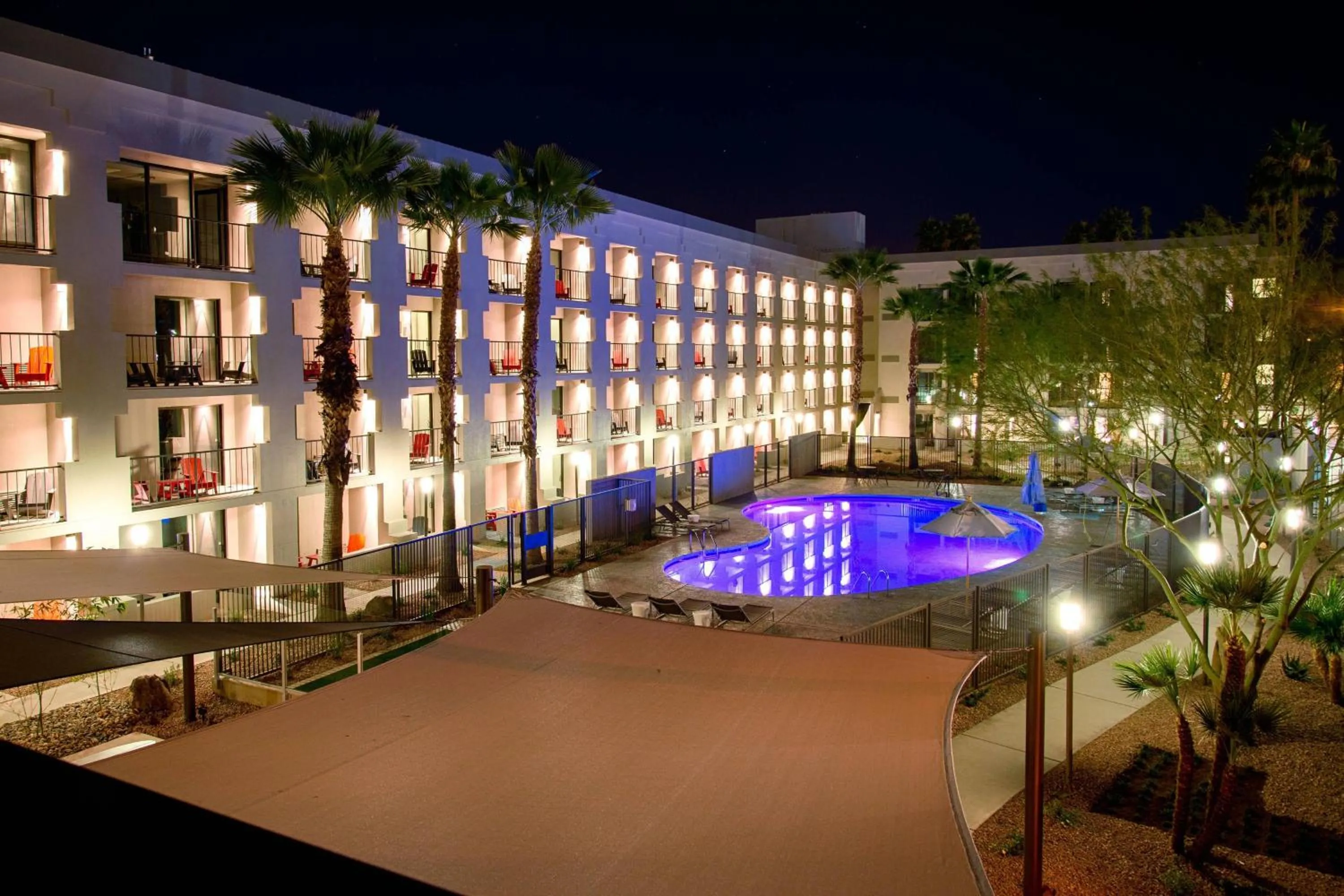 Swimming pool in MOXY Phoenix Tempe/ASU Area