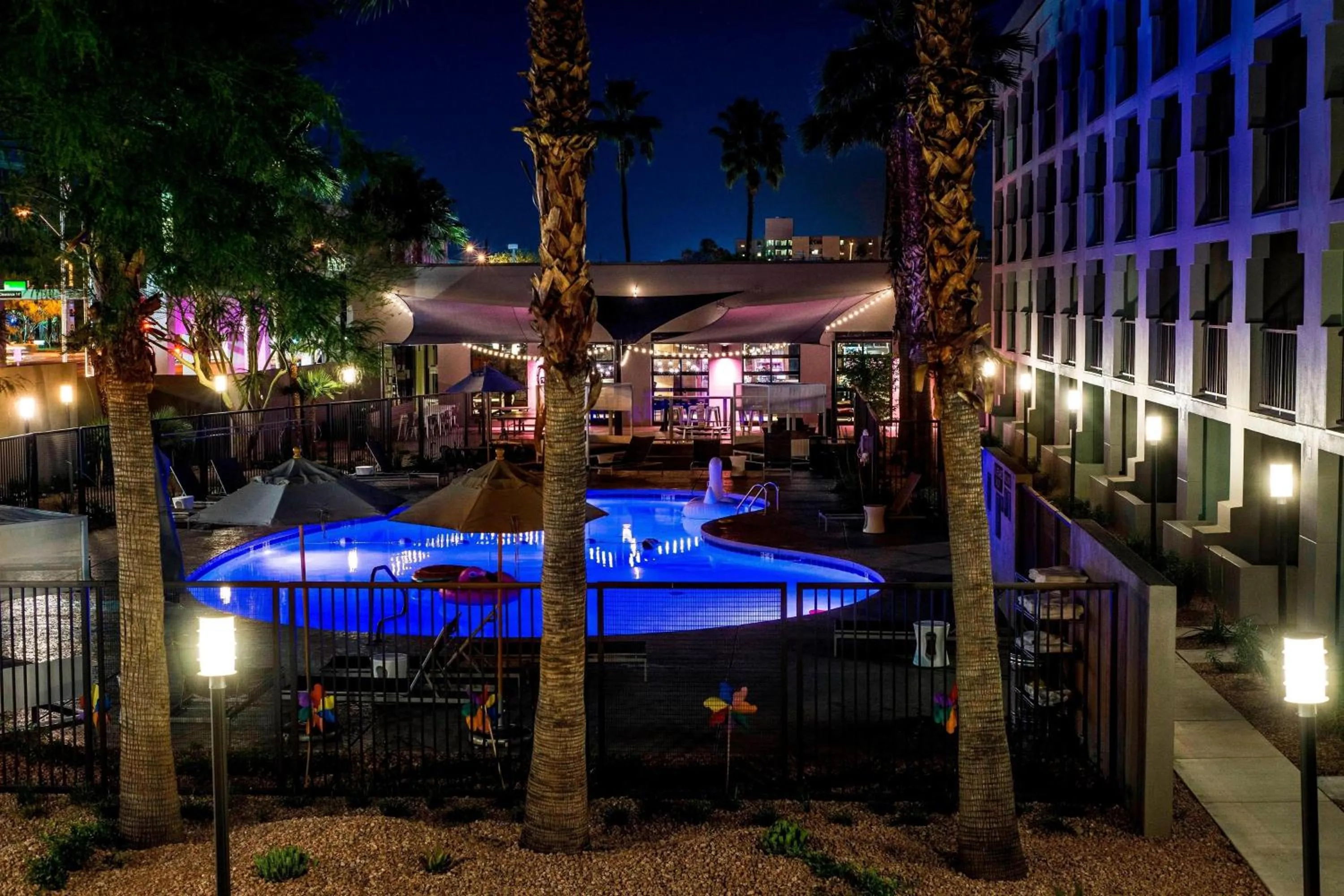 Swimming pool in MOXY Phoenix Tempe/ASU Area