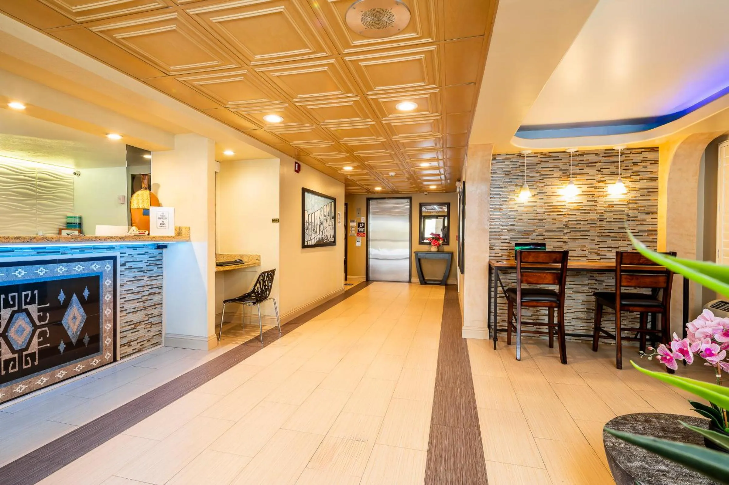 Lobby or reception in Hotel Mira Vista