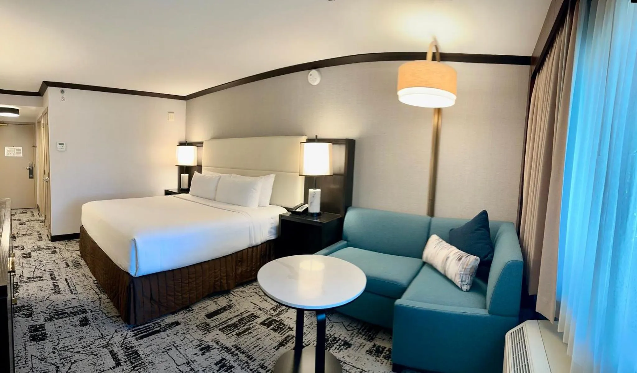 Photo of the whole room, Bed in Crowne Plaza Hotel Foster City-San Mateo by IHG