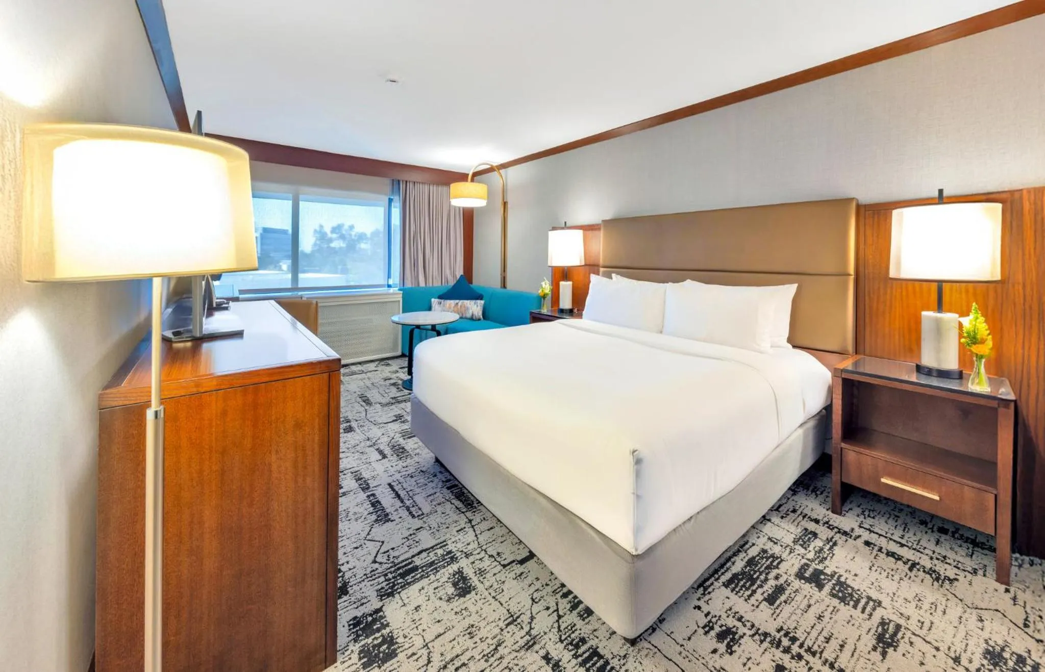 Photo of the whole room, Bed in Crowne Plaza Hotel Foster City-San Mateo by IHG