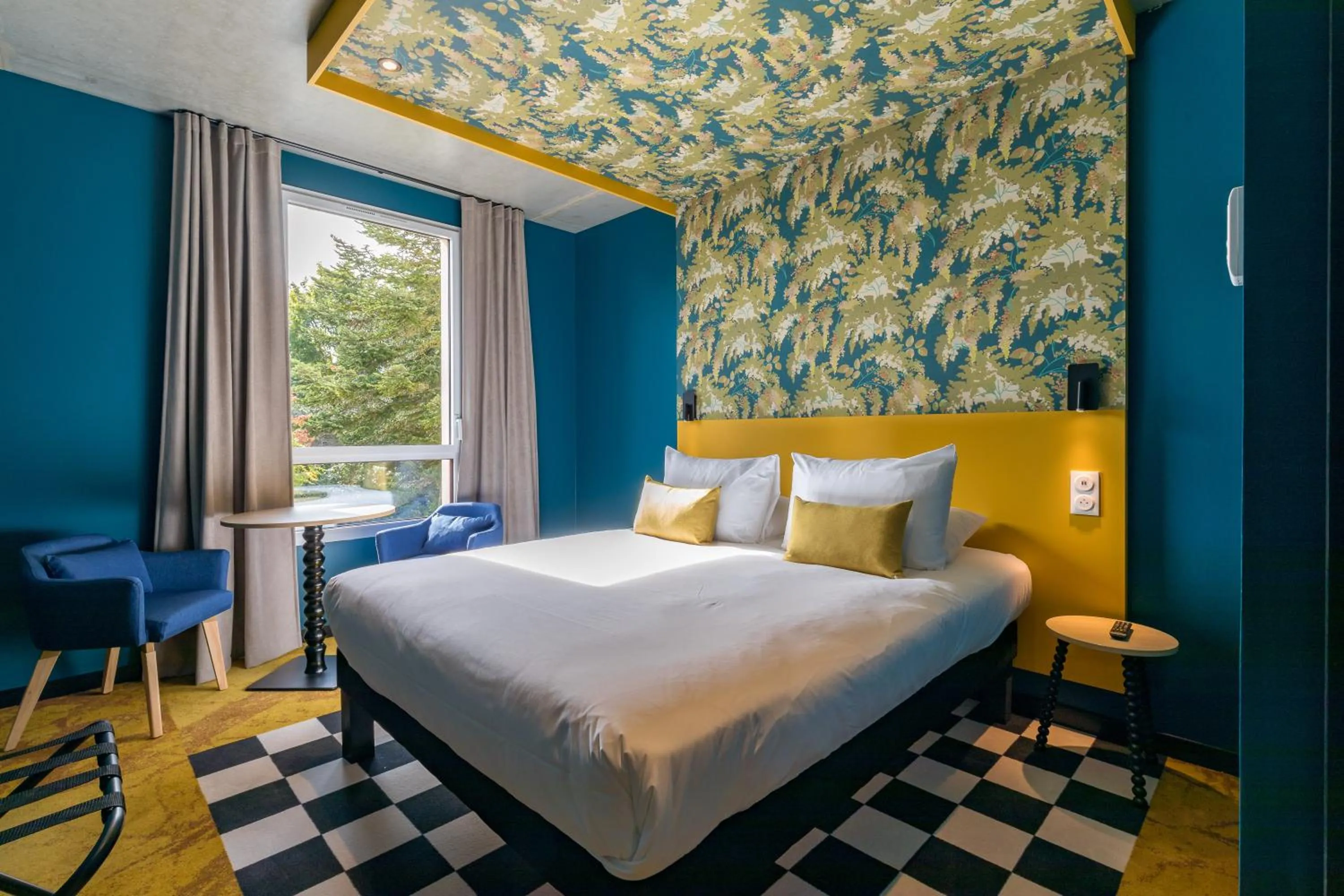 Bed in ibis Styles Dijon Sud Domaine De Beauregard 21600 Longvic