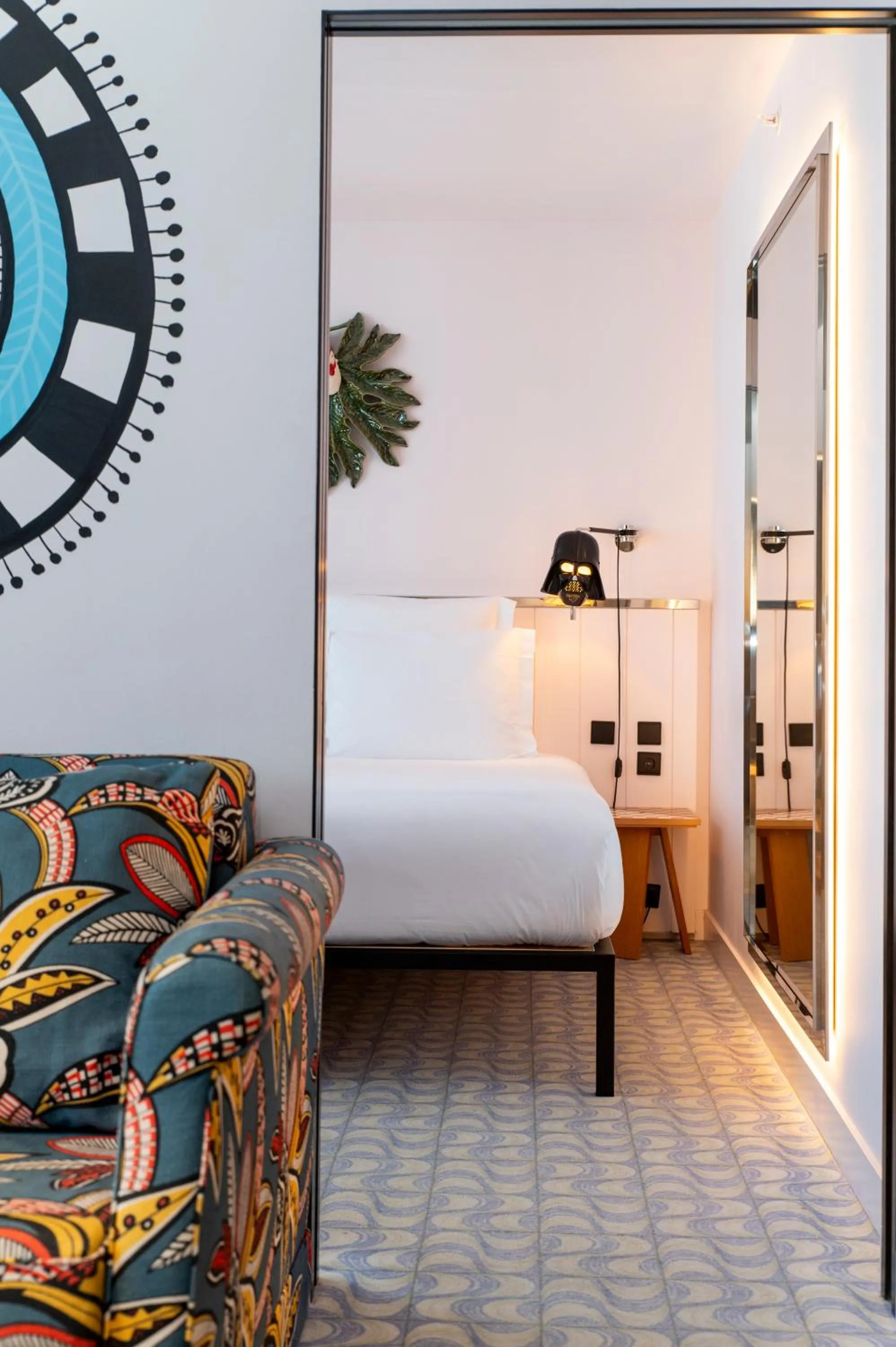 Bed in Mama Shelter Lisboa