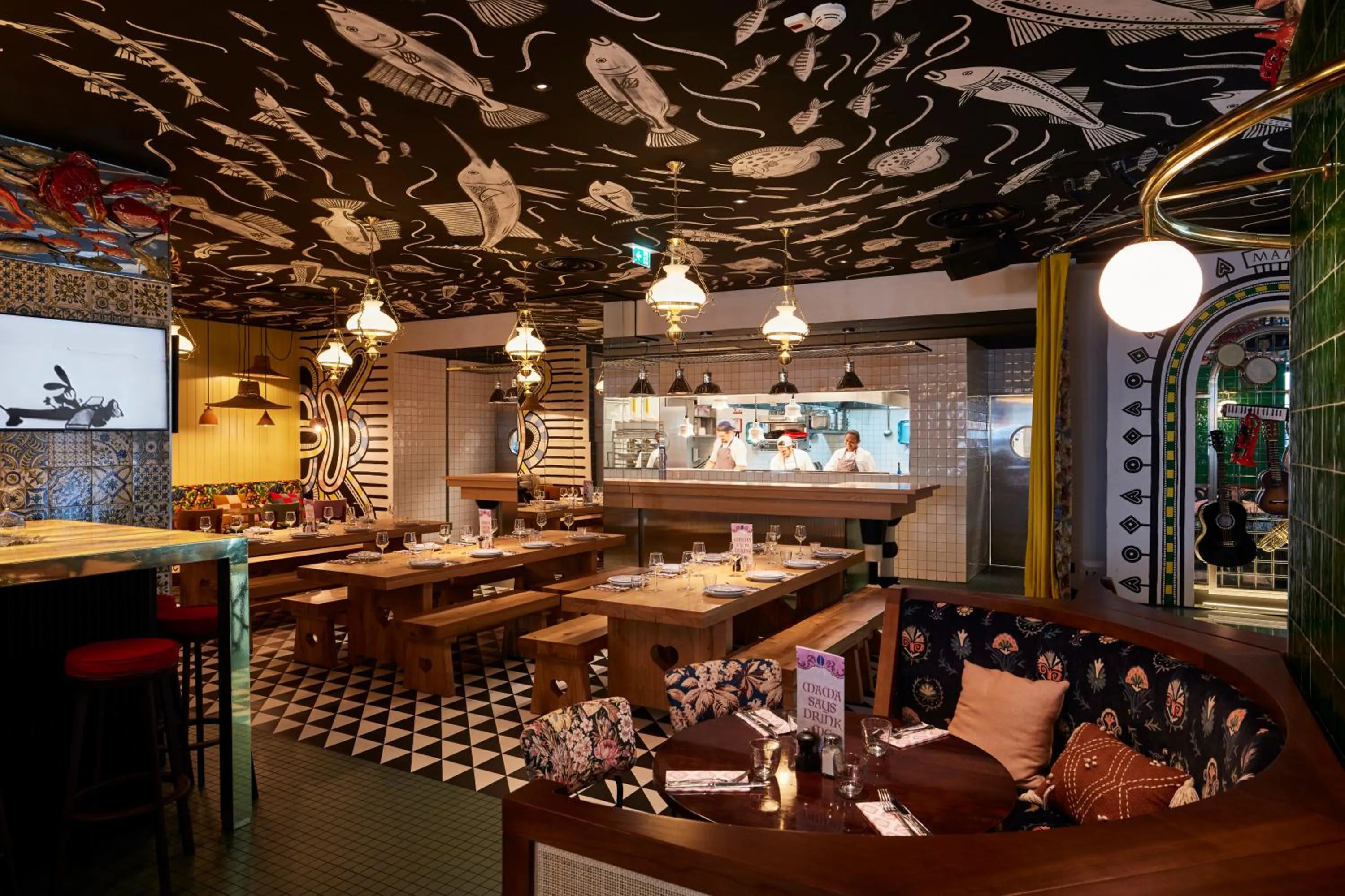 Restaurant/places to eat in Mama Shelter Lisboa