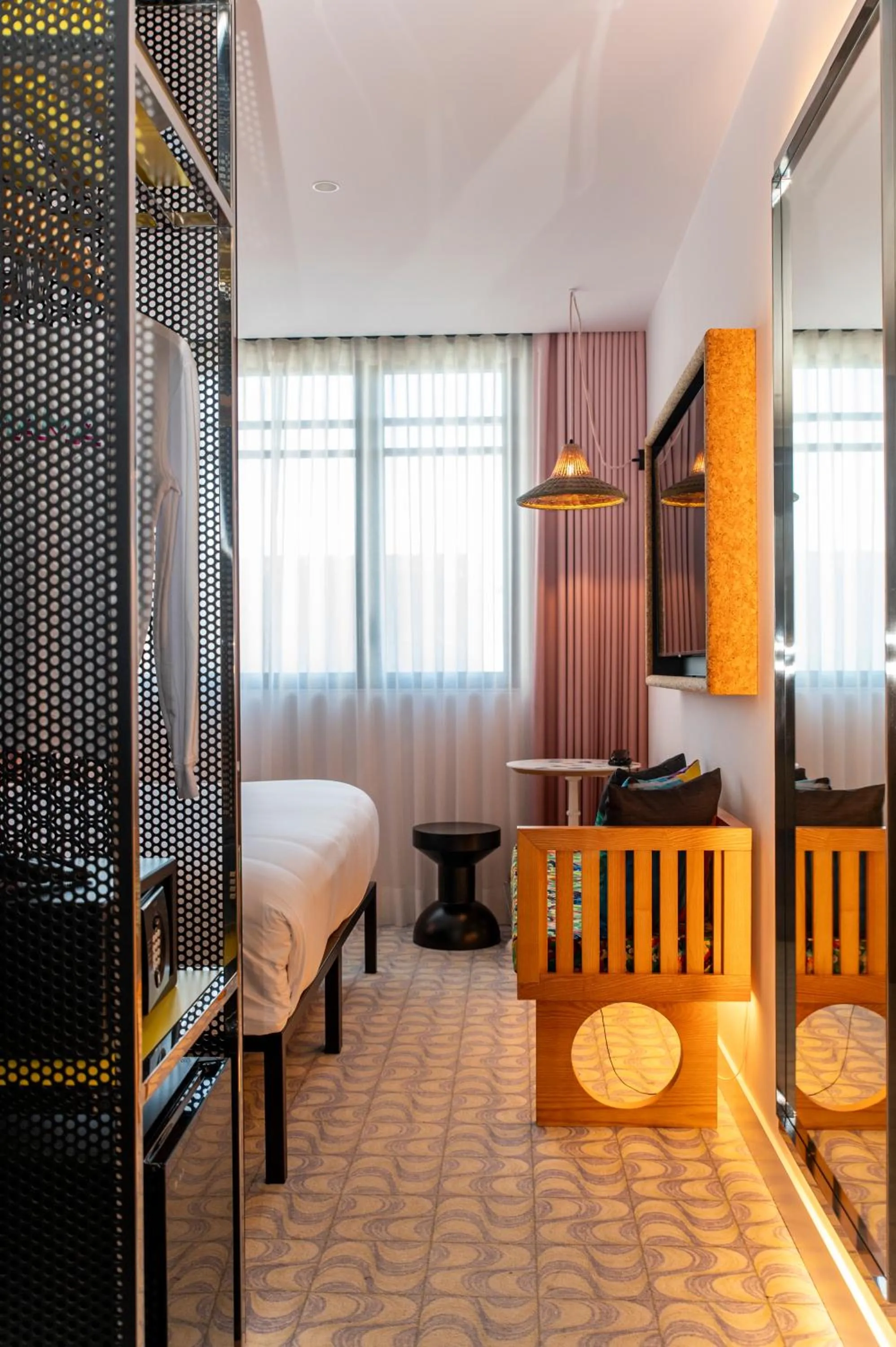 Bedroom, Bed in Mama Shelter Lisboa