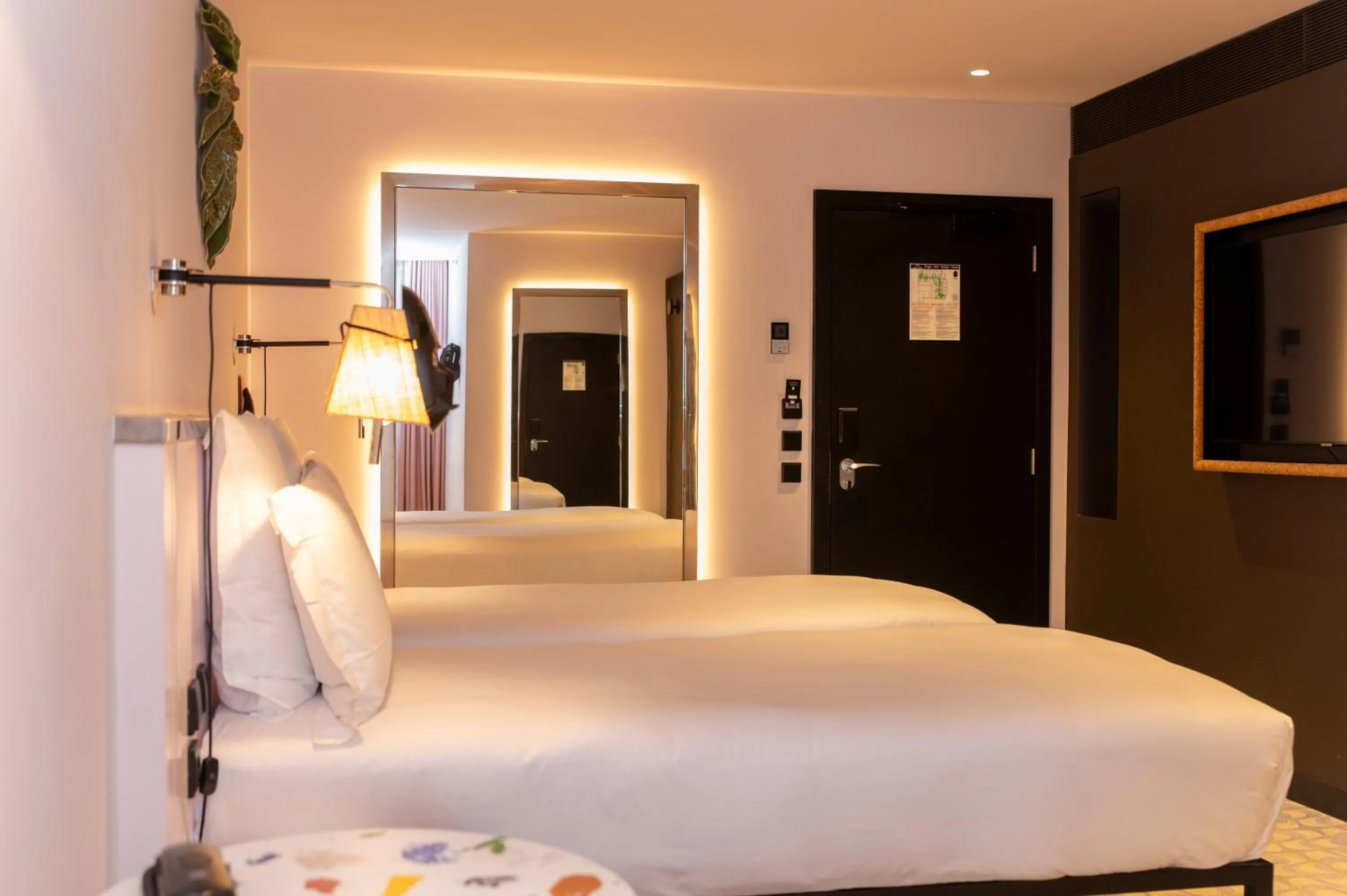 Bed in Mama Shelter Lisboa