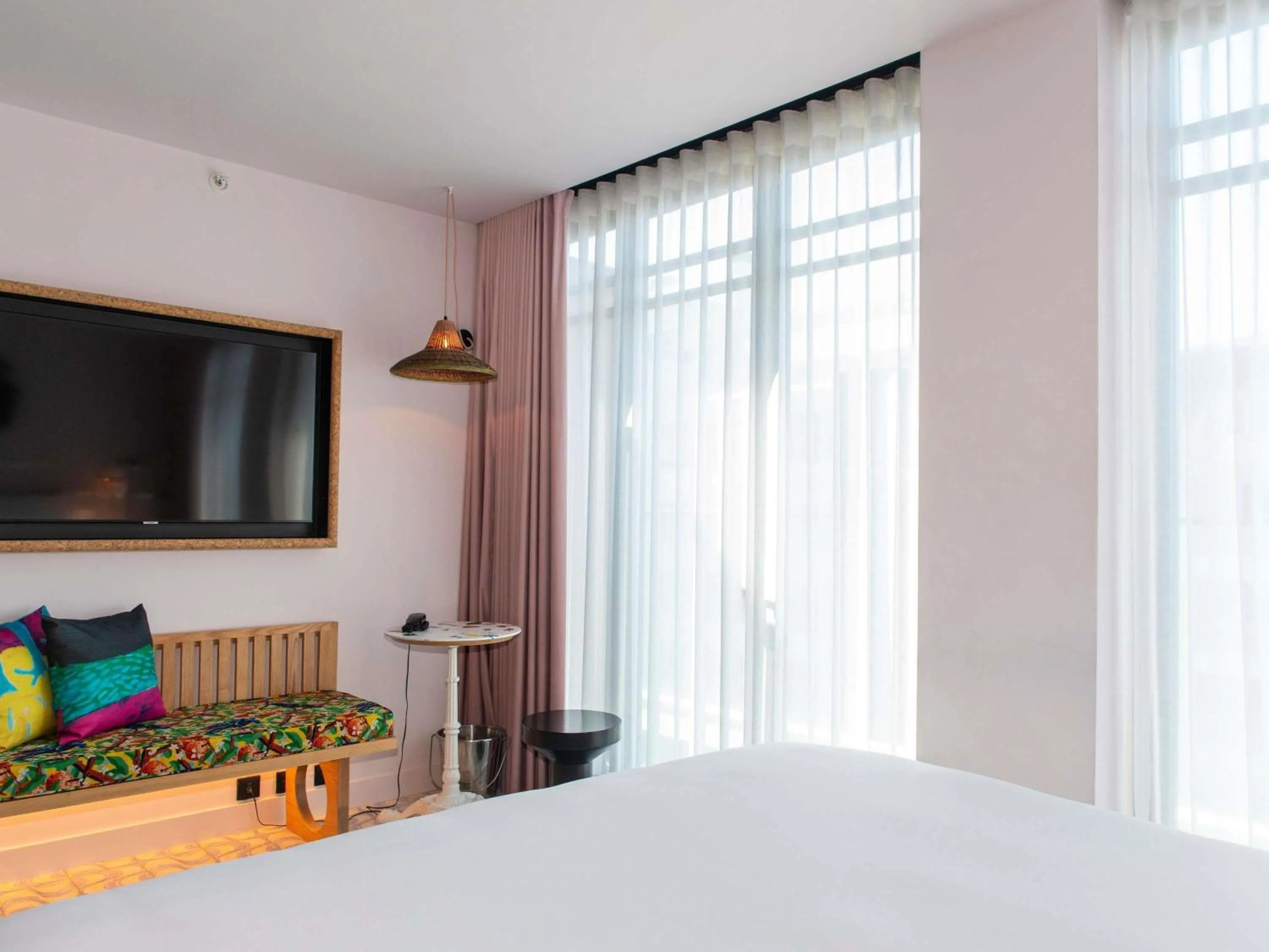 Bedroom, Bed in Mama Shelter Lisboa