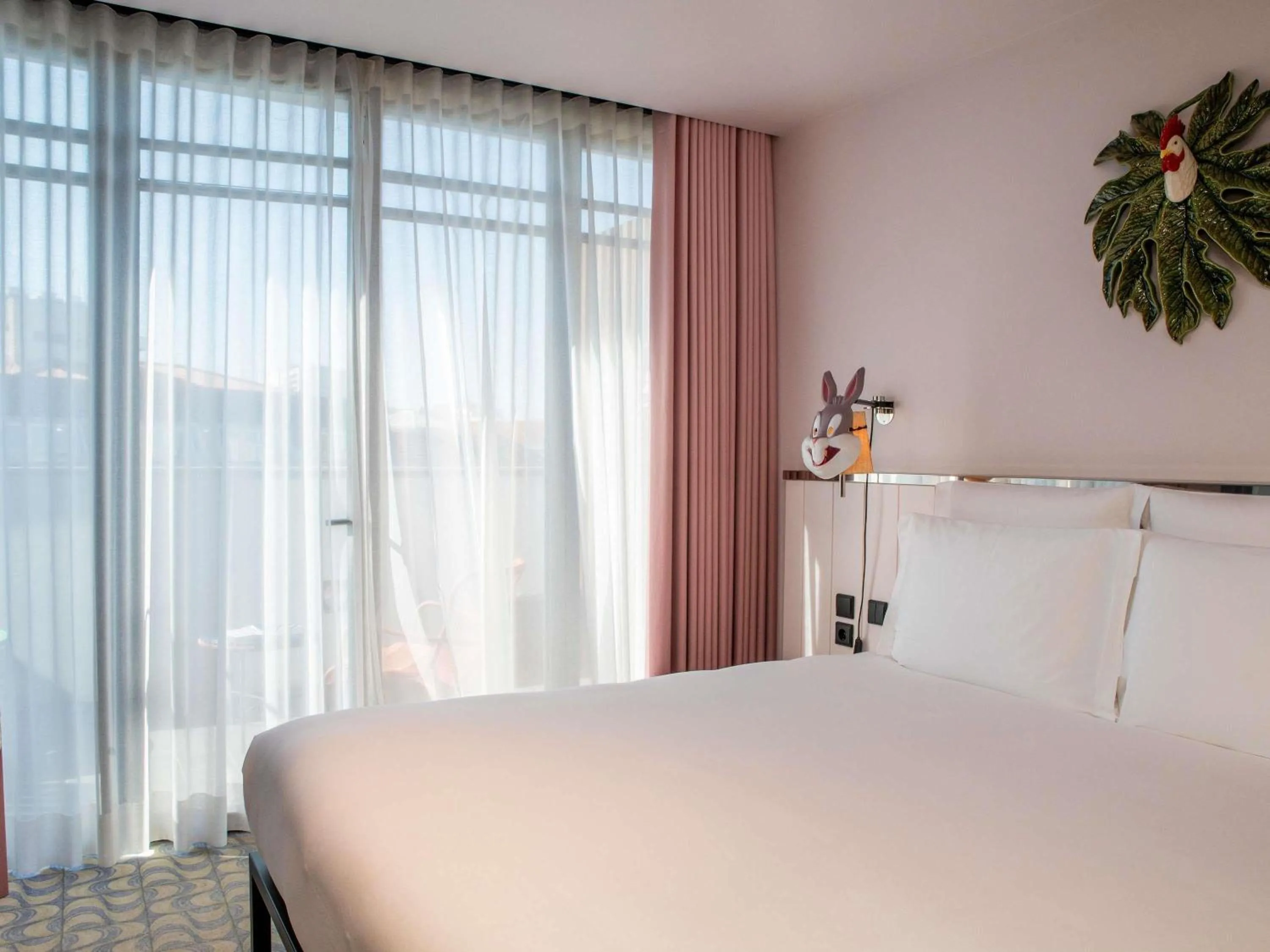 Bedroom, Bed in Mama Shelter Lisboa