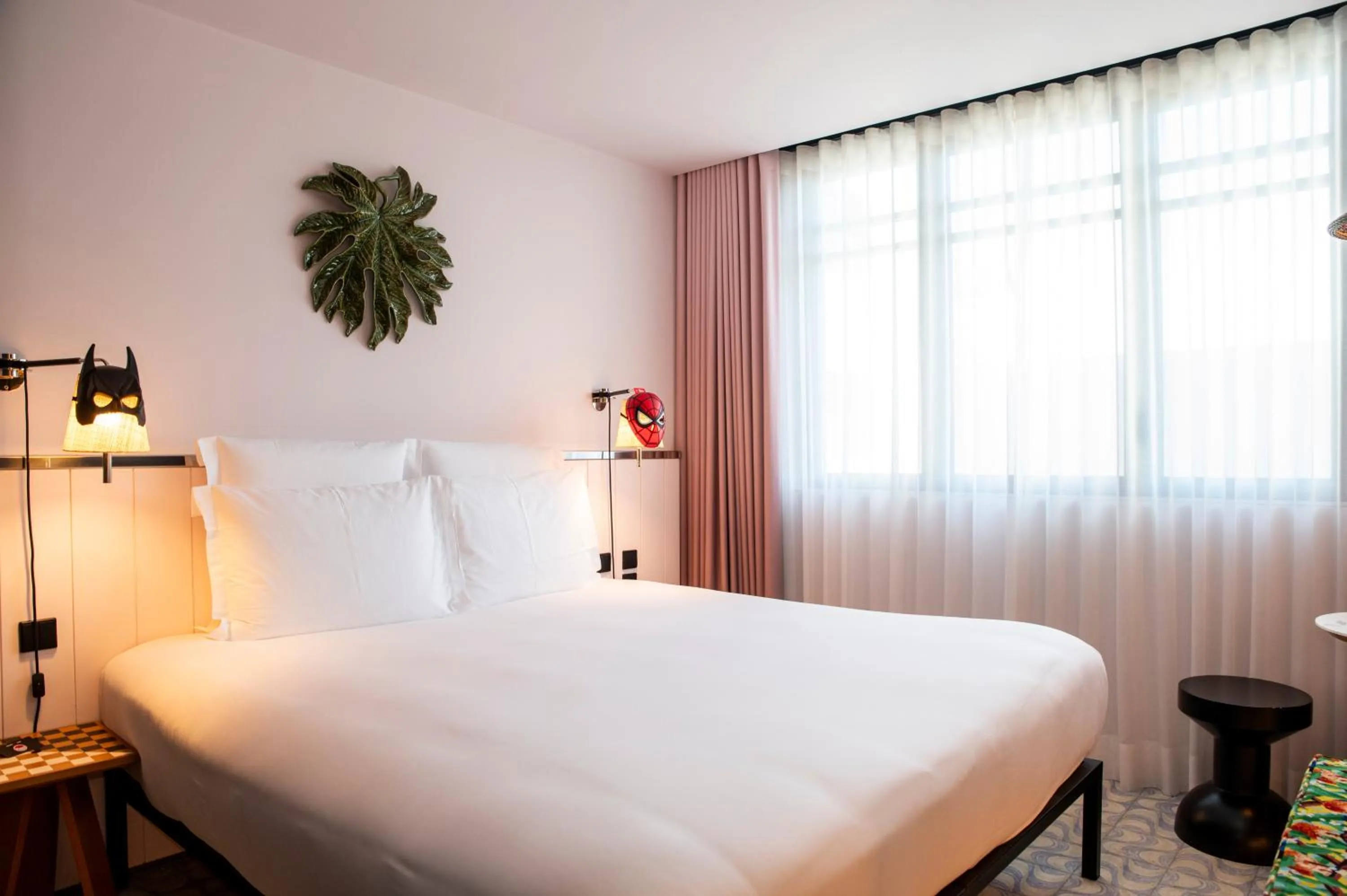 Bed in Mama Shelter Lisboa