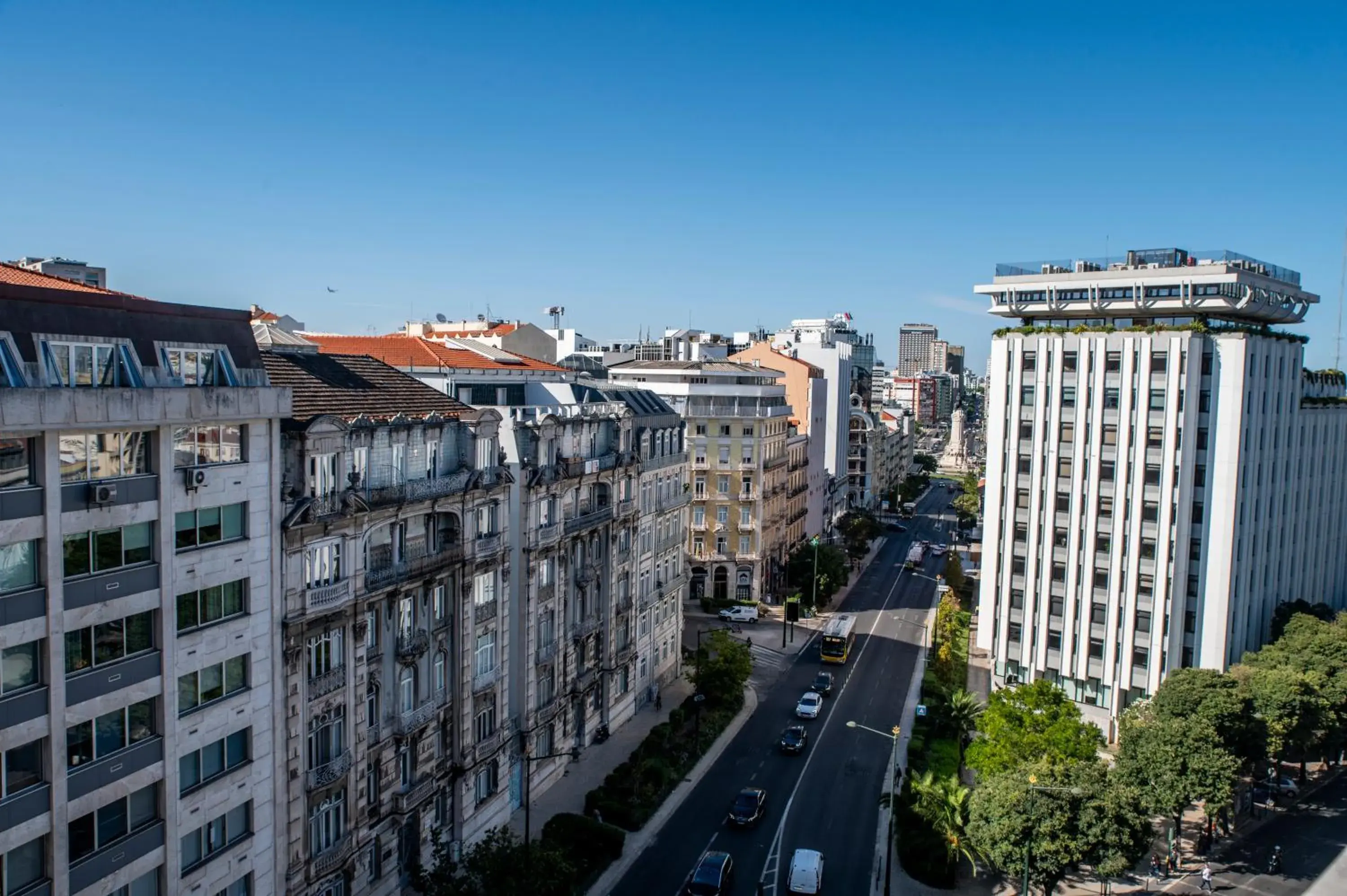 City view in Mama Shelter Lisboa City view in Mama Shelter Lisboa