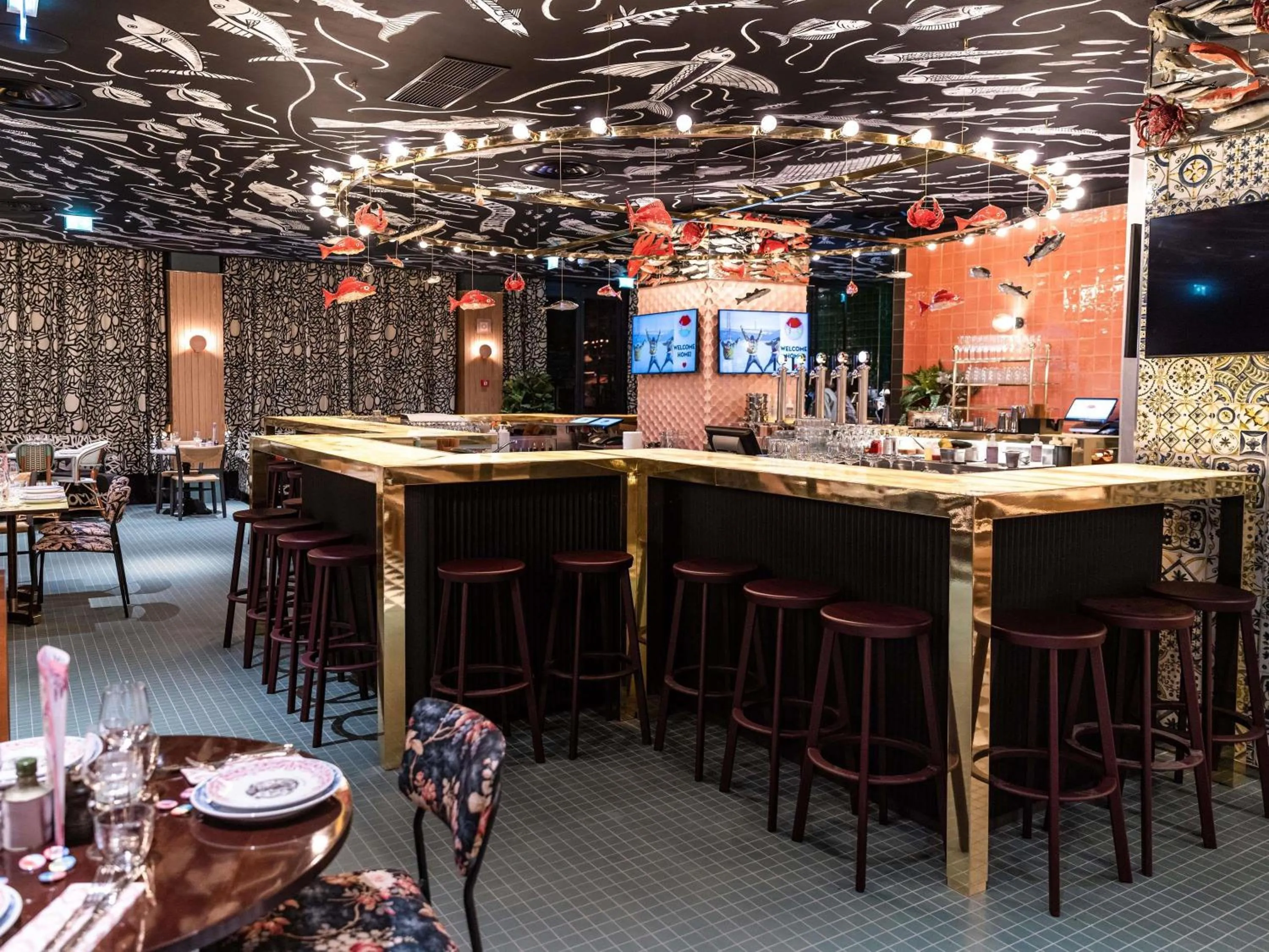 Lounge or bar in Mama Shelter Lisboa