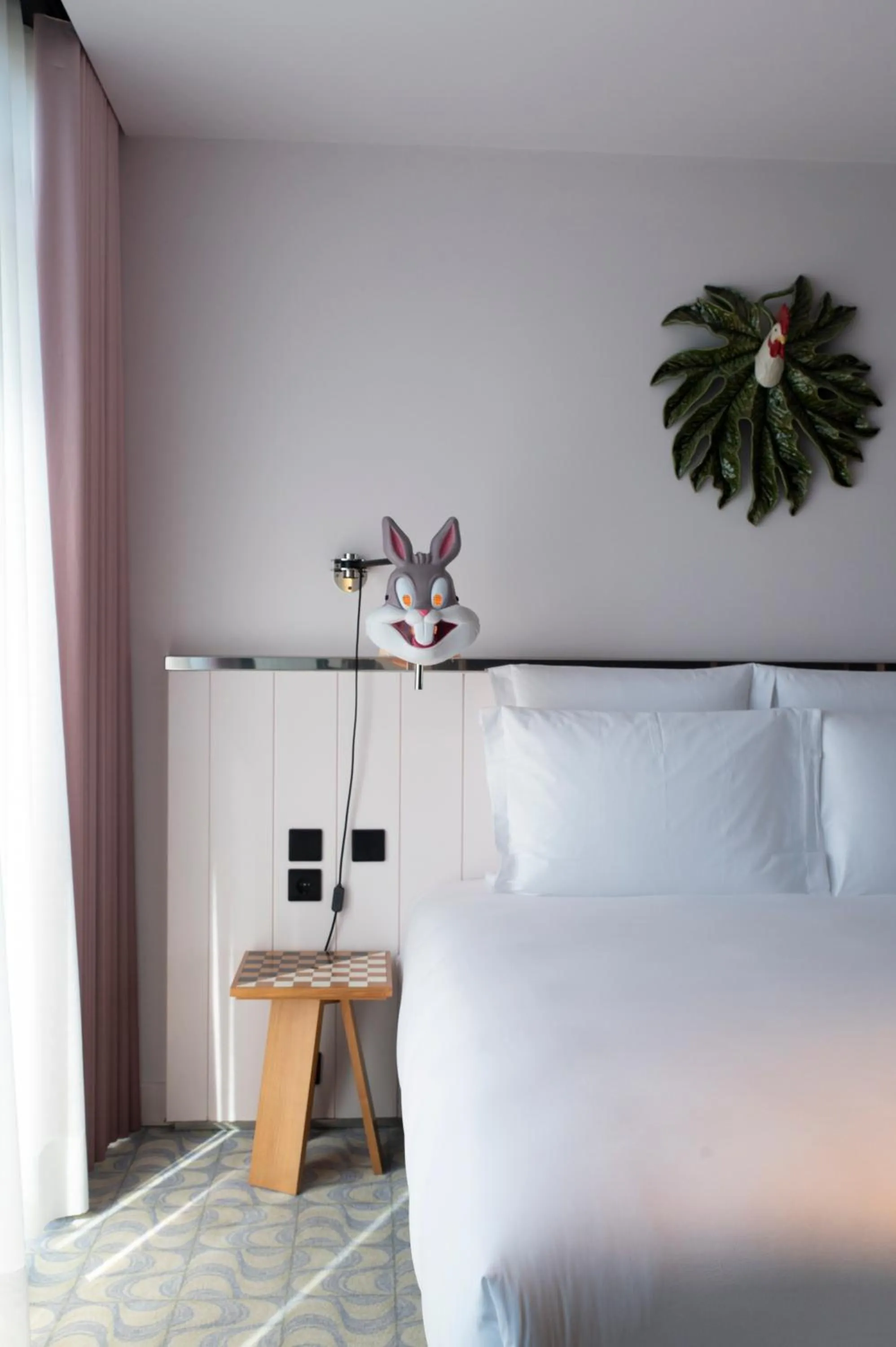 Bed in Mama Shelter Lisboa