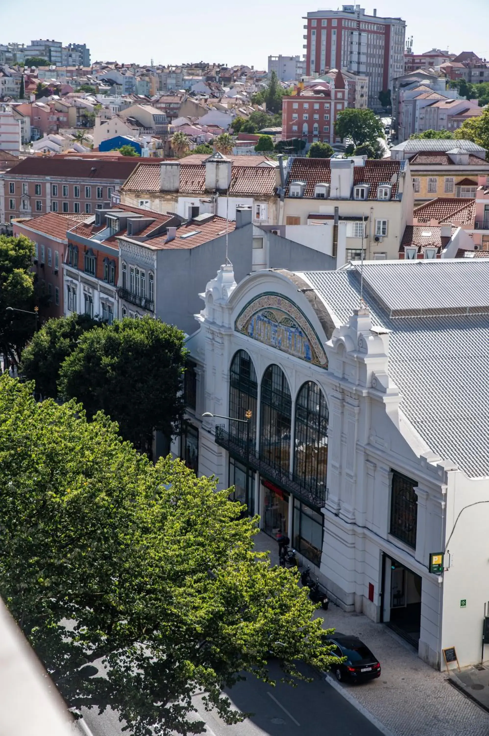 City view in Mama Shelter Lisboa City view in Mama Shelter Lisboa