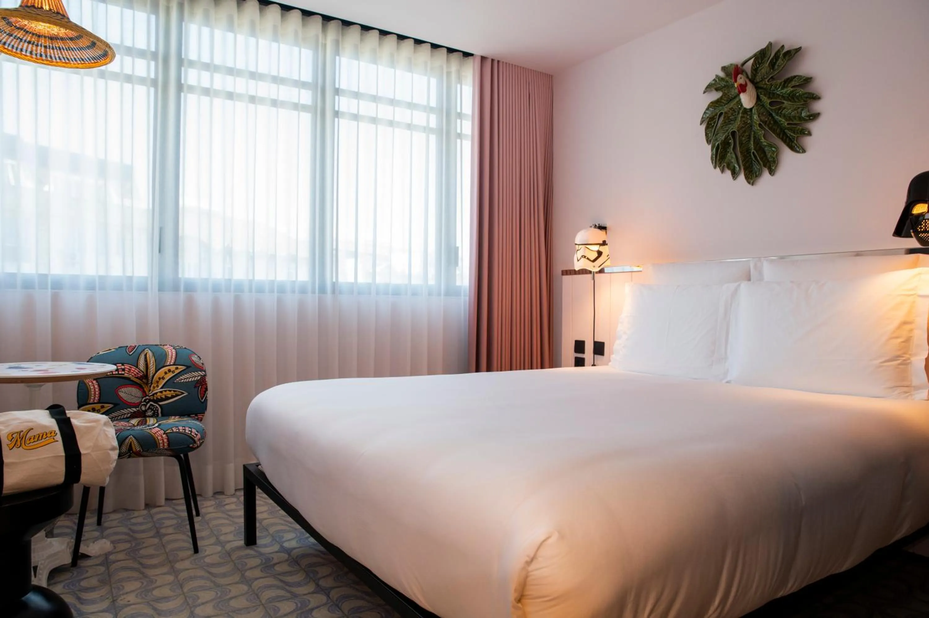 Bed in Mama Shelter Lisboa