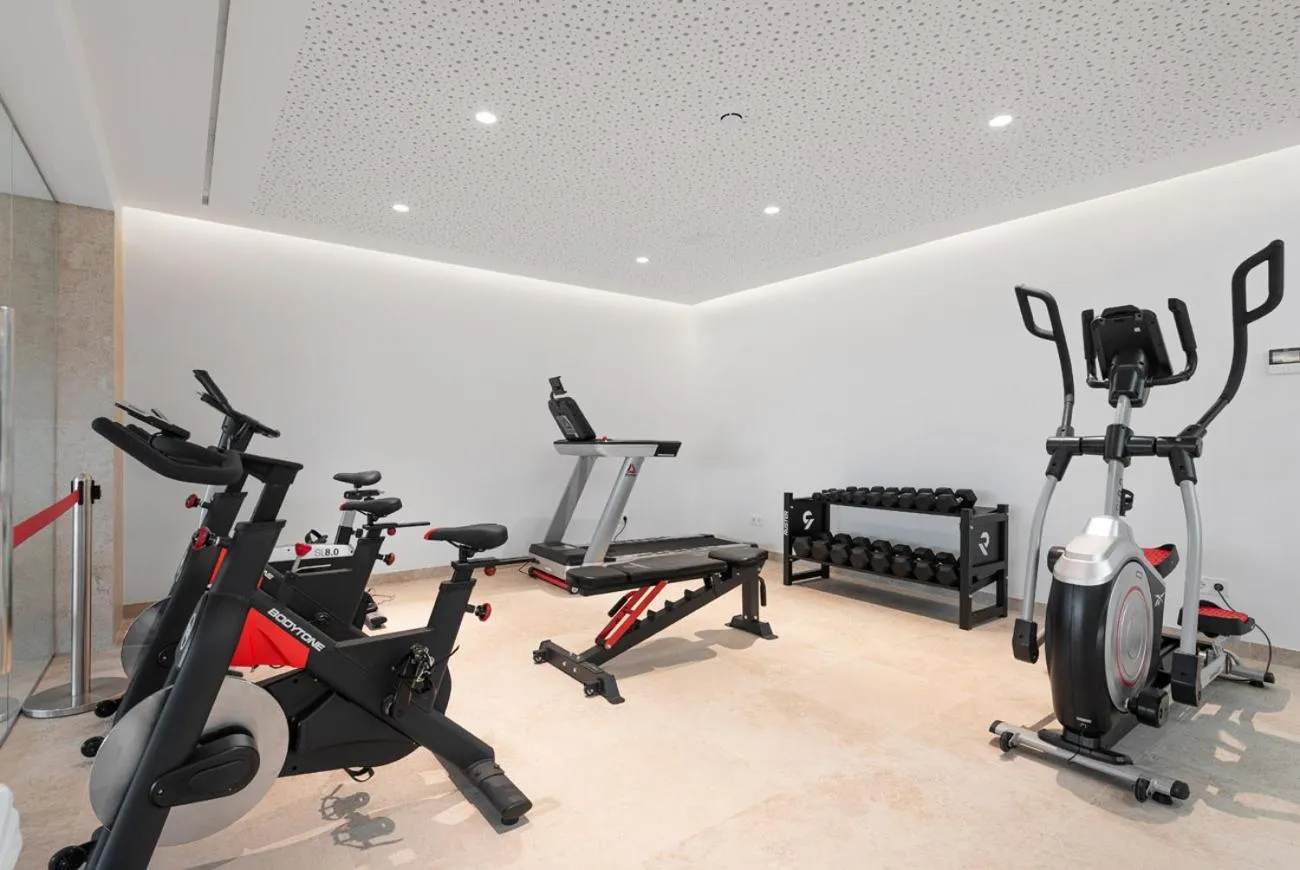 Fitness centre/facilities in Hotel Cala Bona