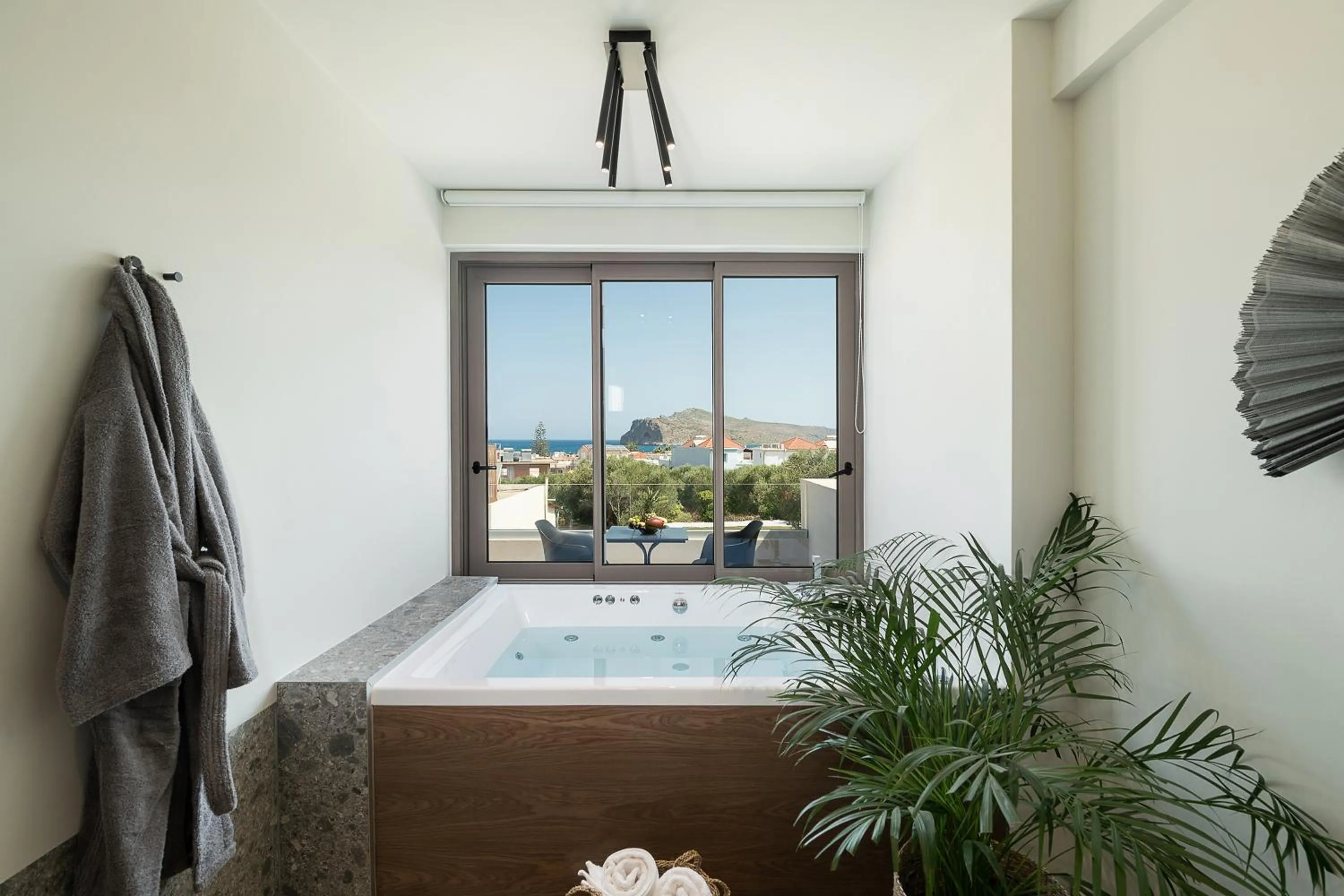 Steam room in Casa Nostos