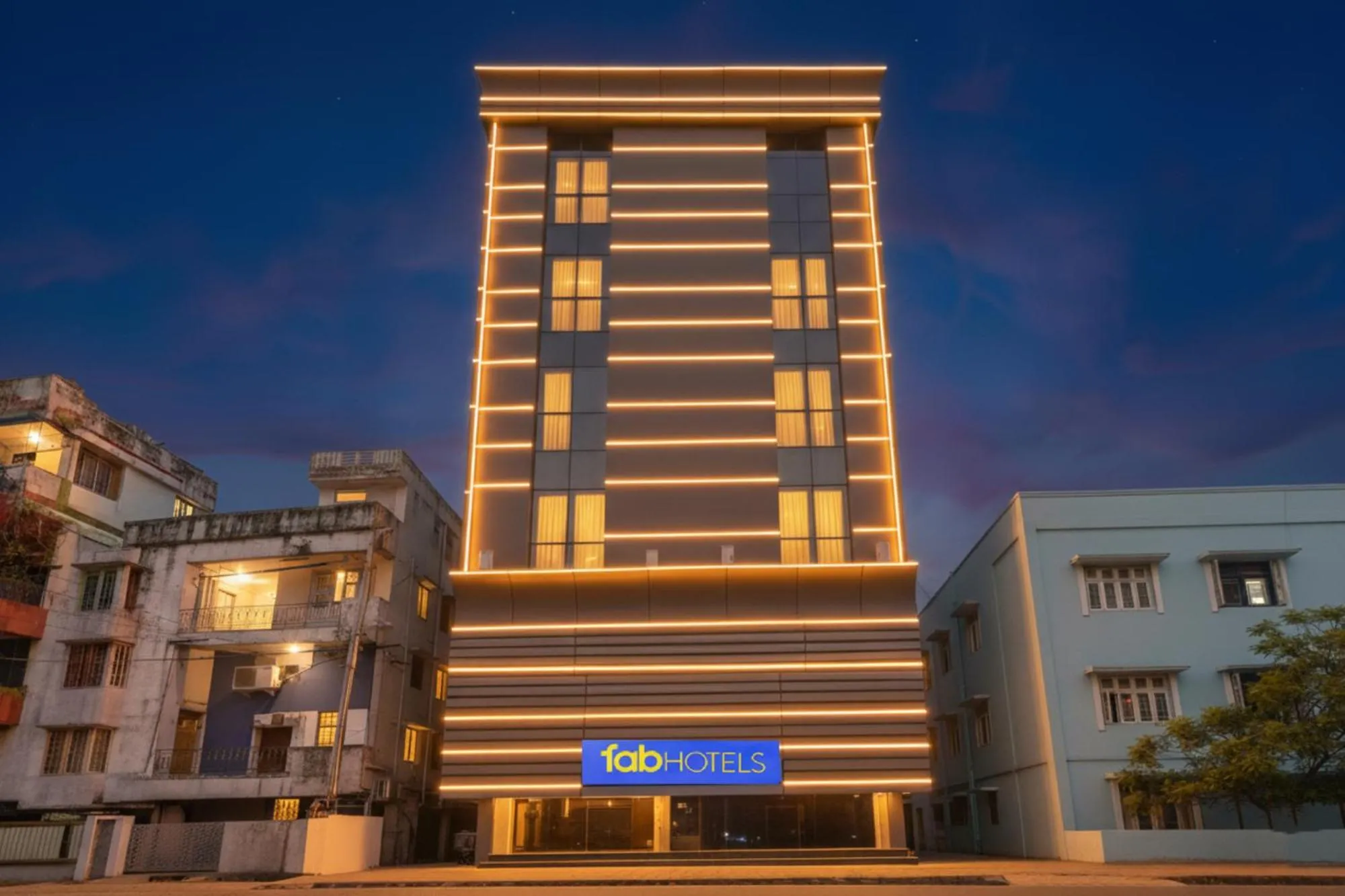 Property building in FabHotel Eros 211 - Nr Sreebhumi