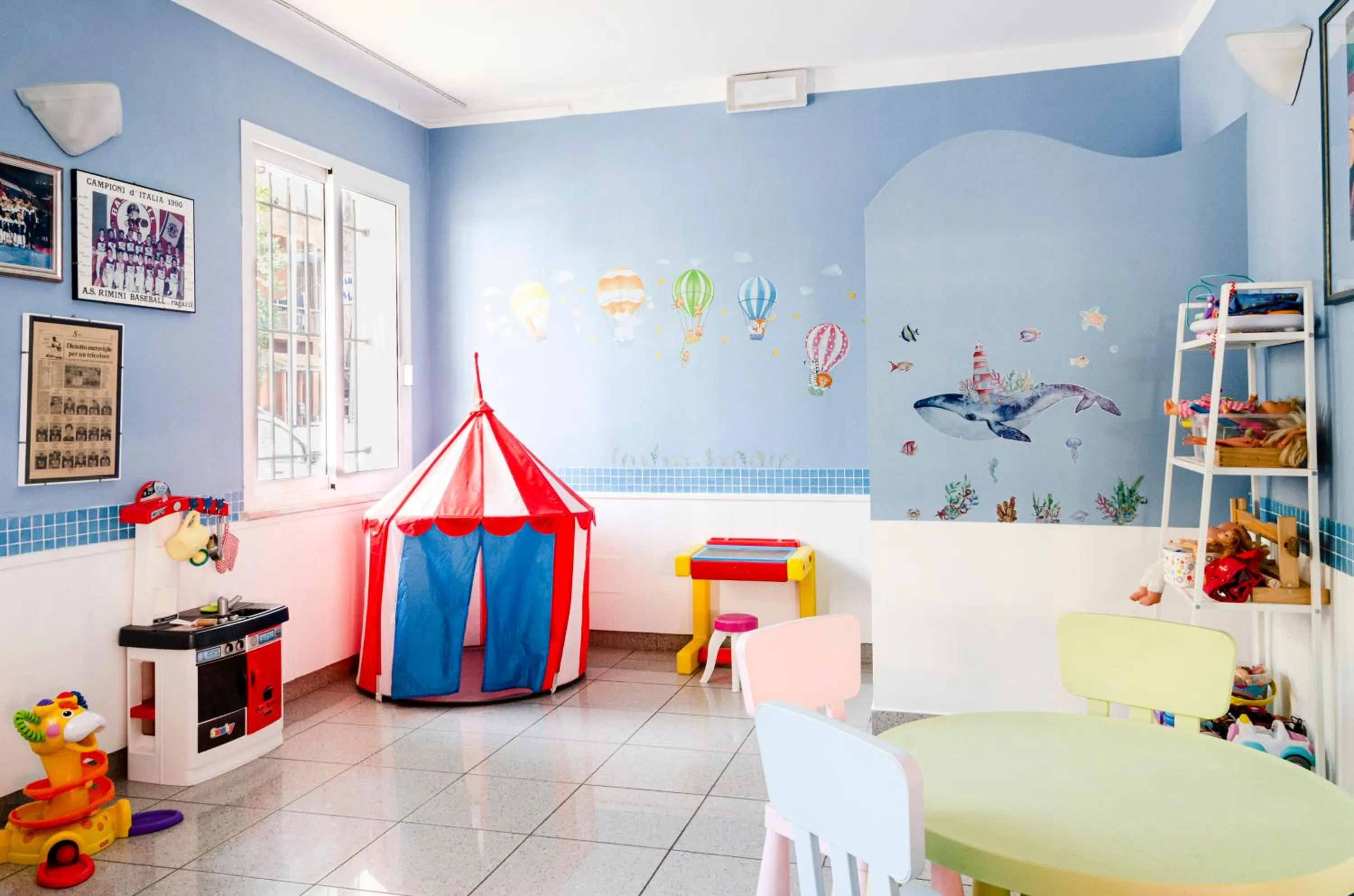 Children play ground in Hotel Stella Alpina