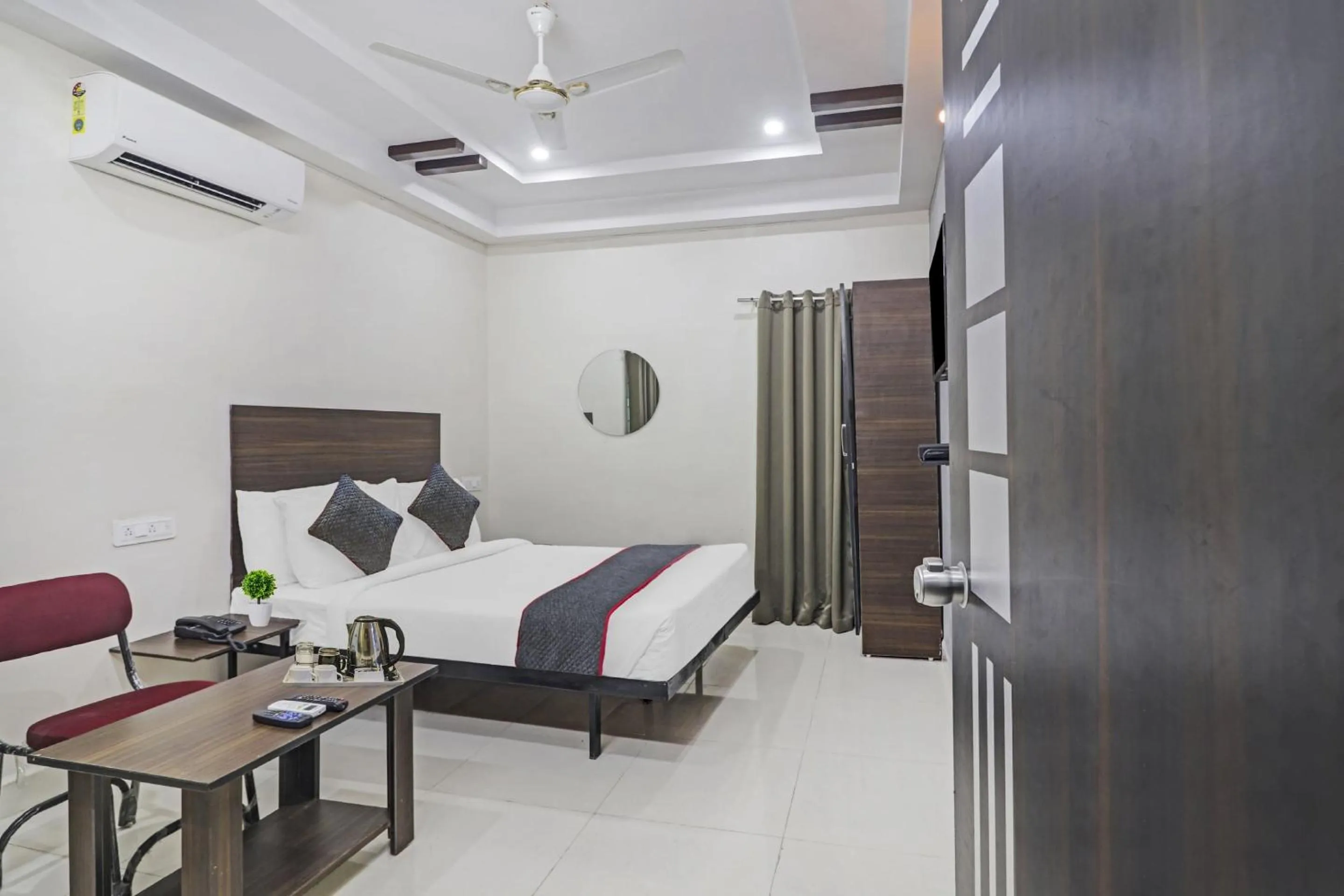 Bedroom, Bed in Collection O White House Near KIMS Kondapur
