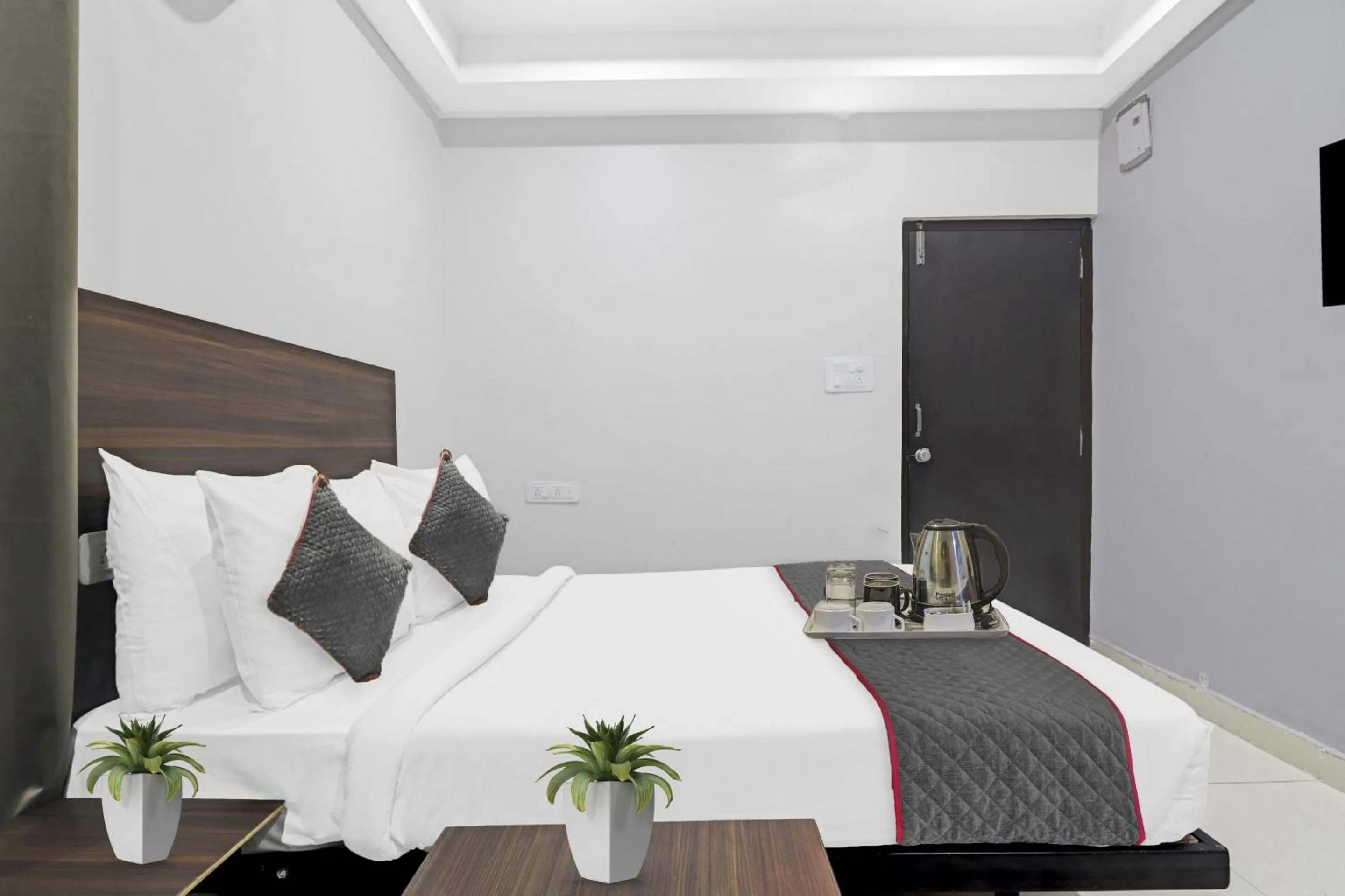 Bedroom, Bed in Collection O White House Near KIMS Kondapur