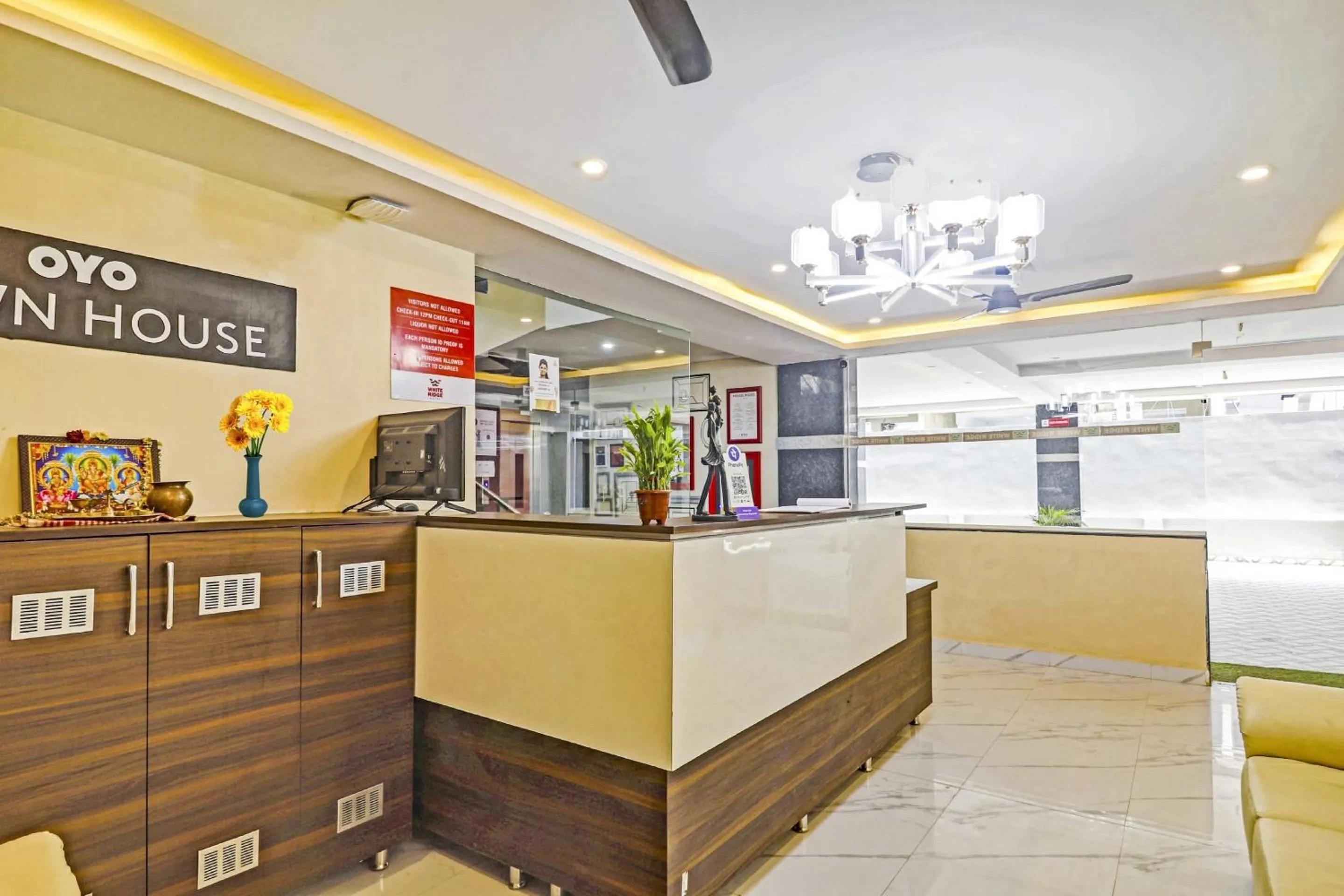 Lobby or reception in Collection O White House Near KIMS Kondapur