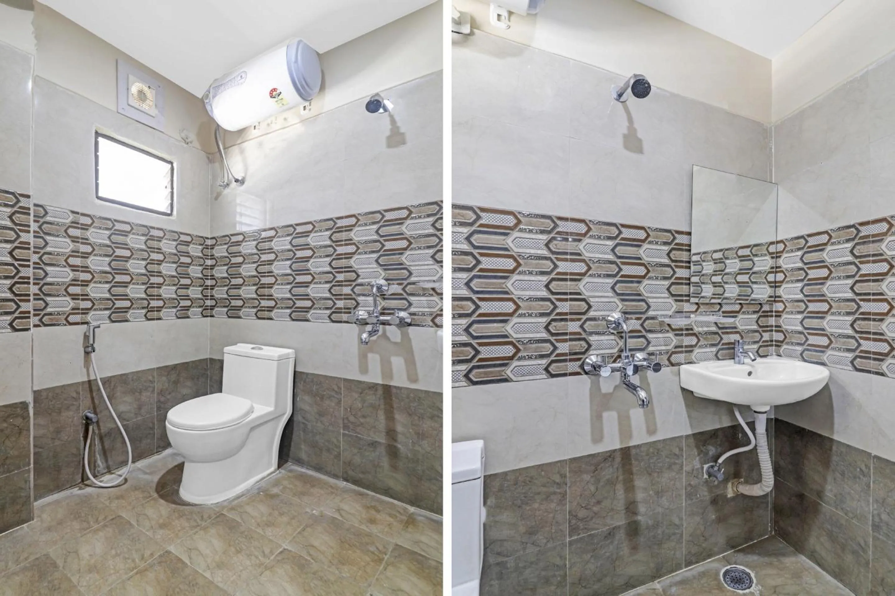 Bathroom in Collection O White House Near KIMS Kondapur