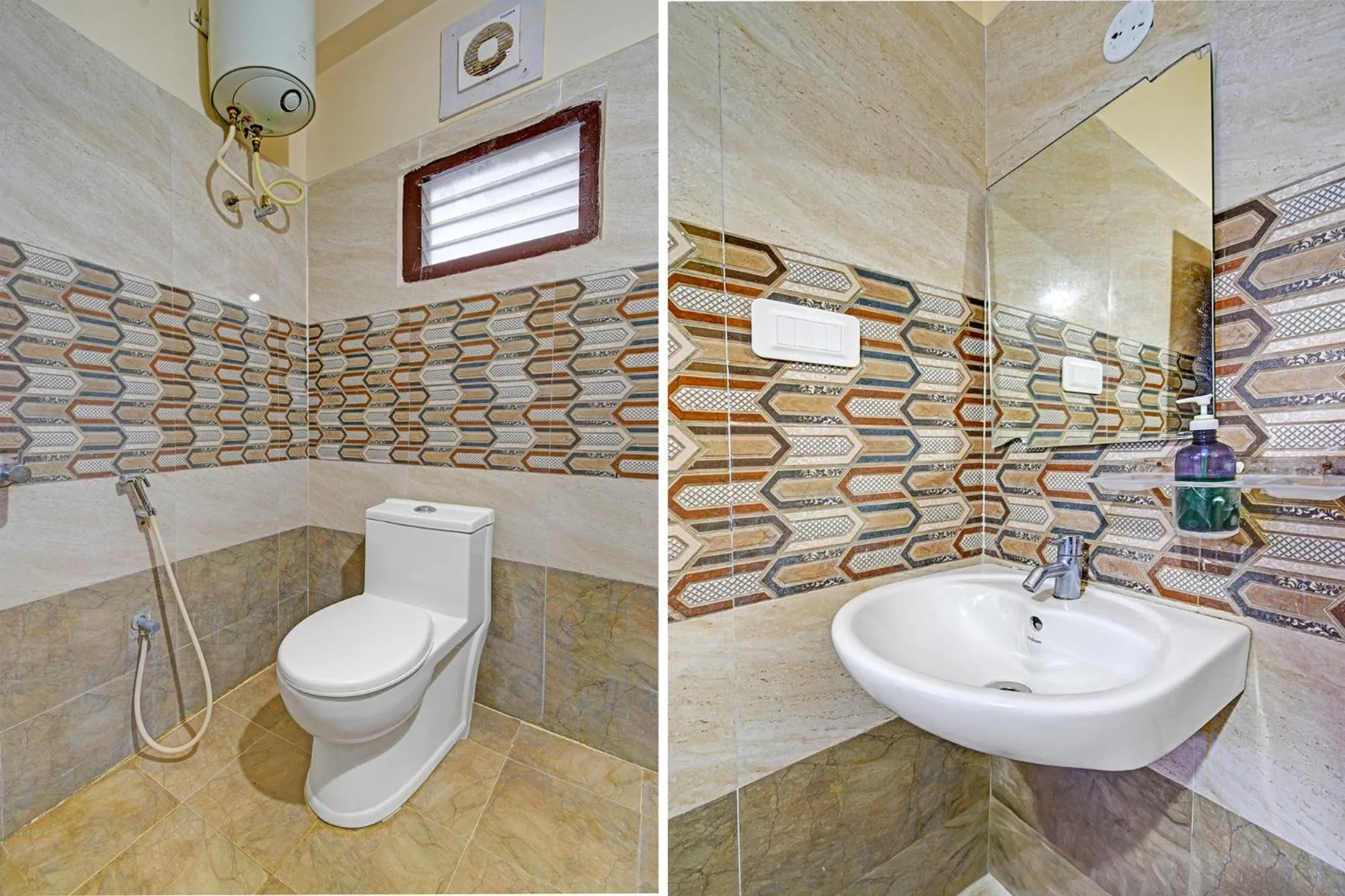 Bathroom in FabHotel White House Leo