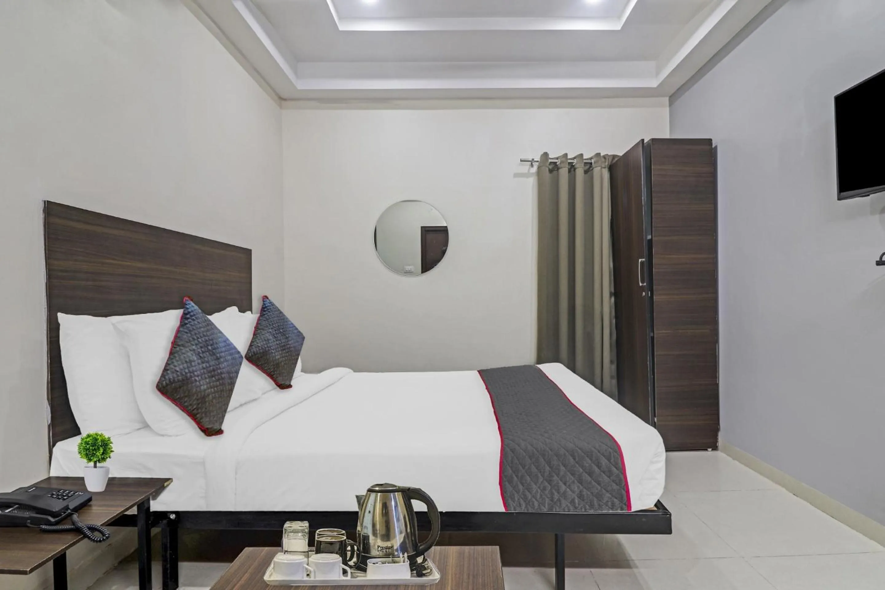 Bedroom, Bed in Collection O White House Near KIMS Kondapur