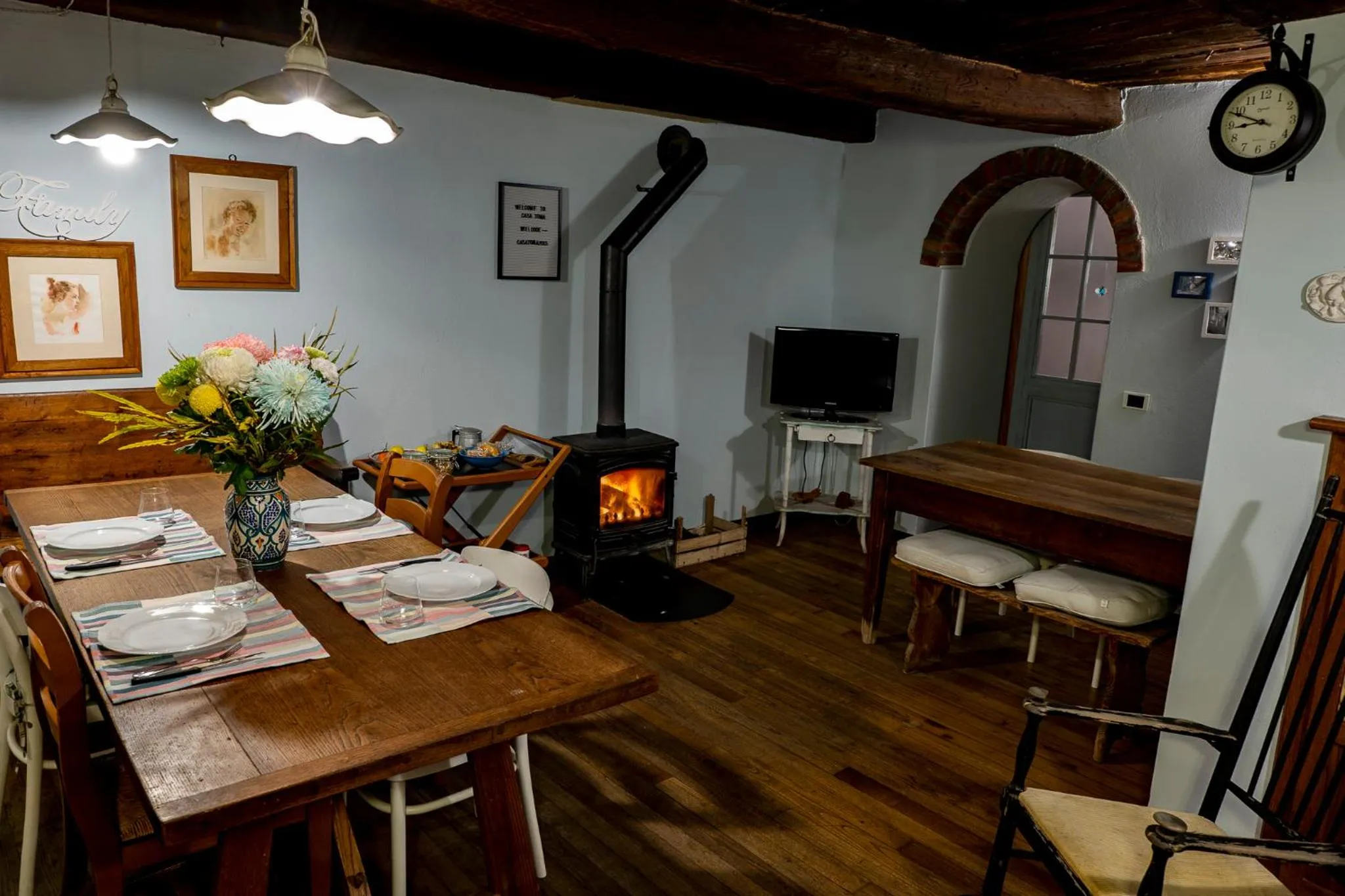 Kitchen or kitchenette in Casa Tomà